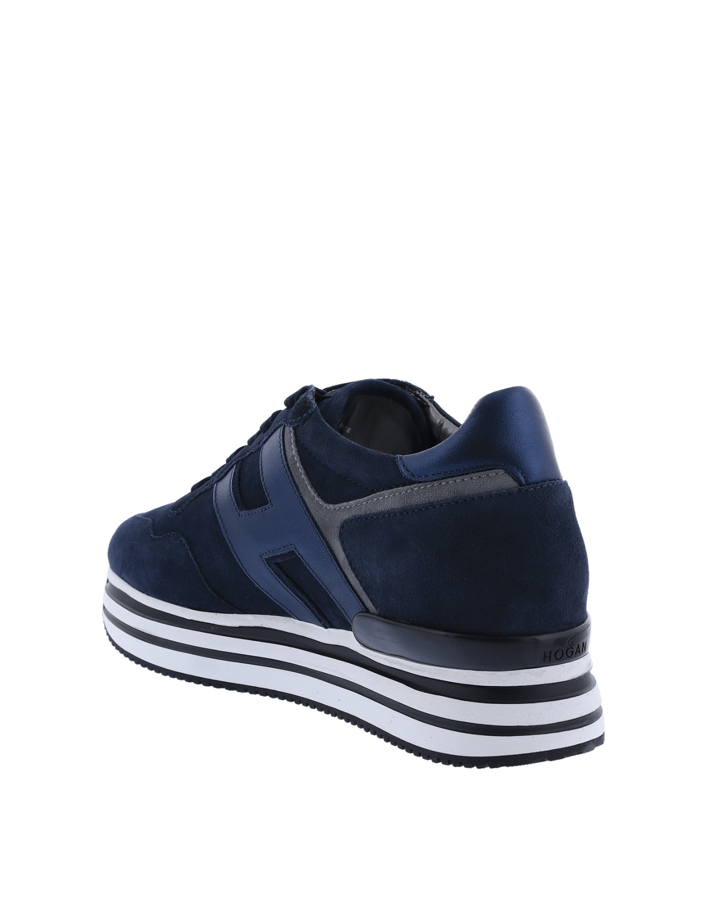 Hogan Women MIDI H222 Sneaker Blue - Eleganza.nl