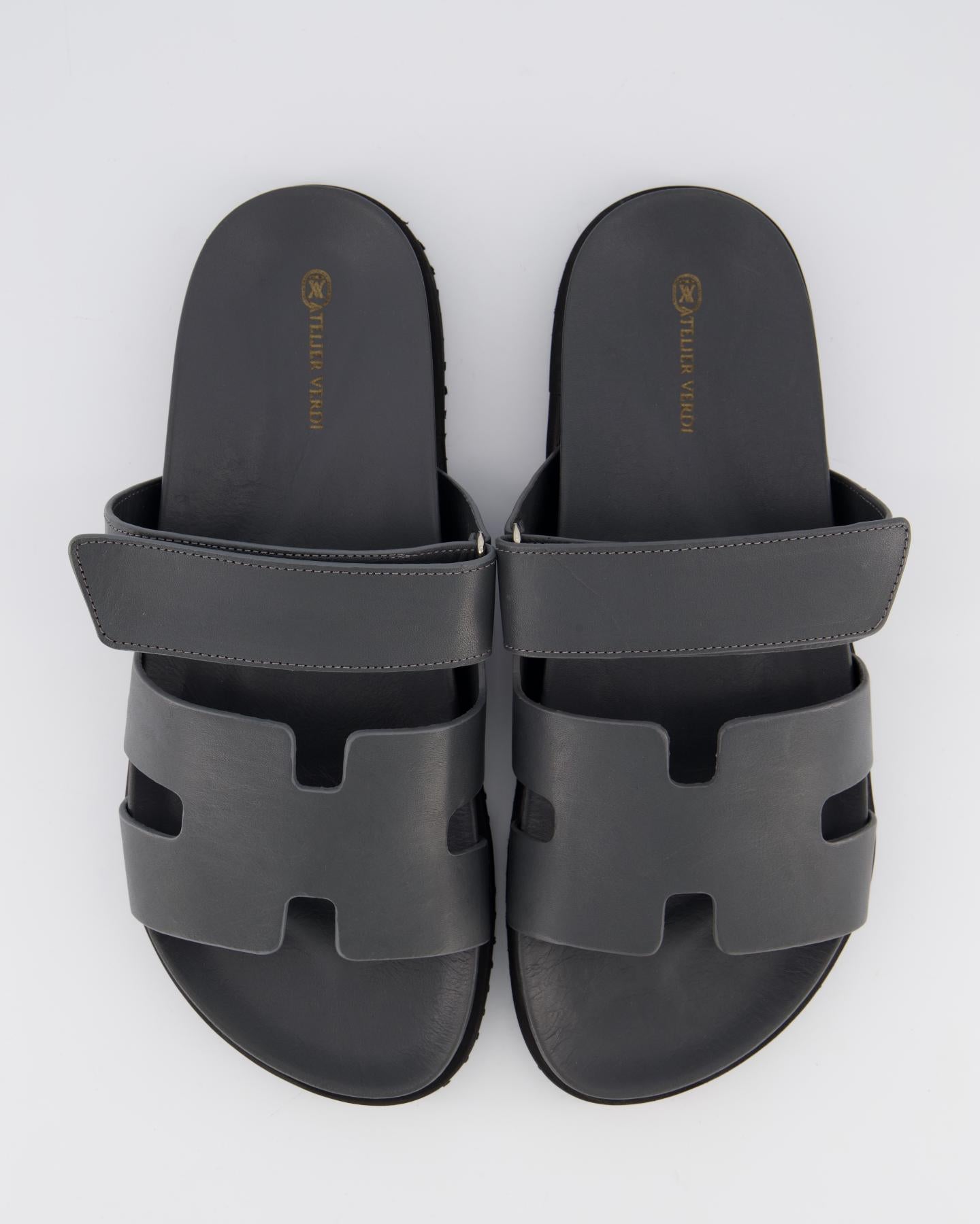 Heren Ibiza Slipper Grijs