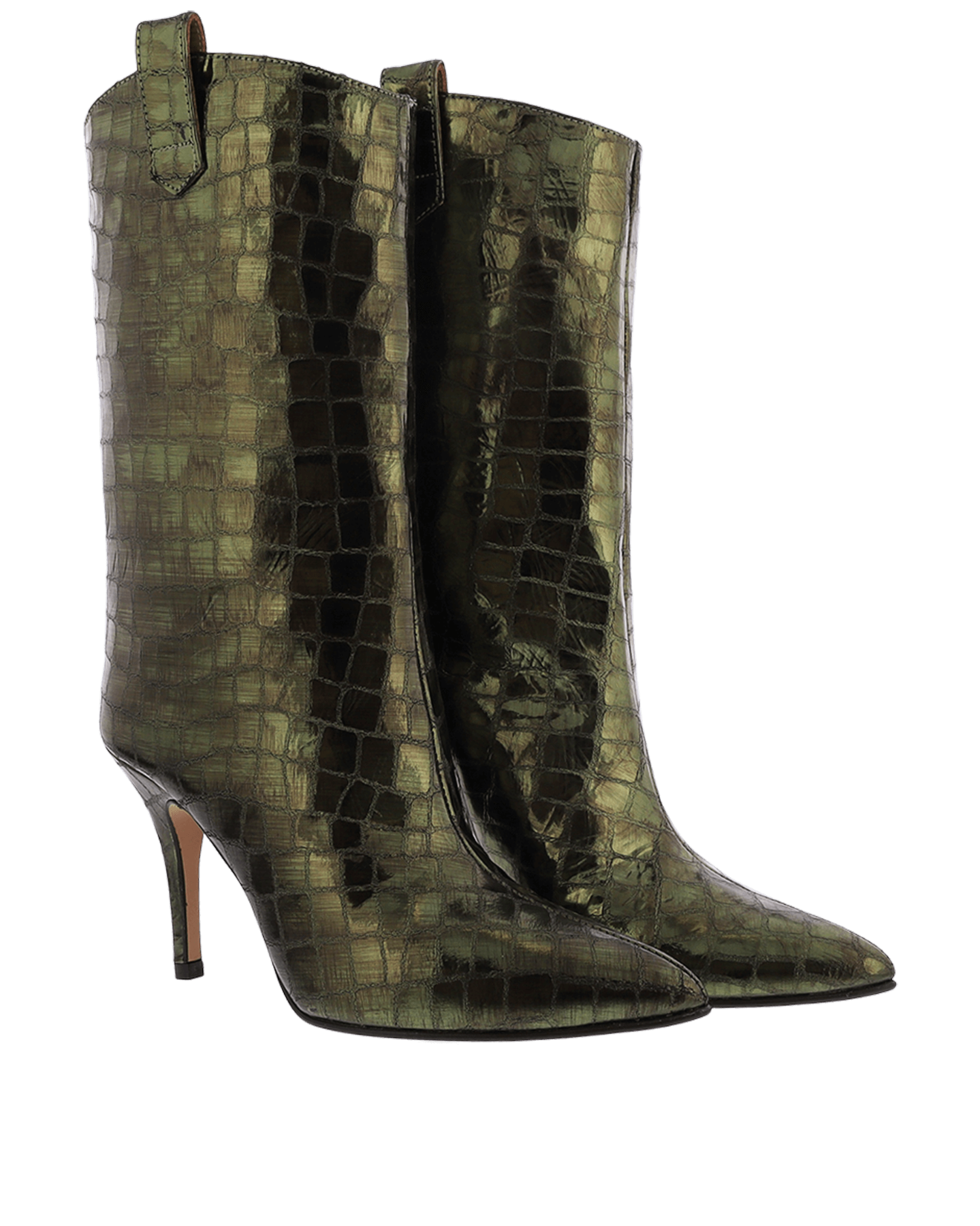 Women TL-12714 Metallic green