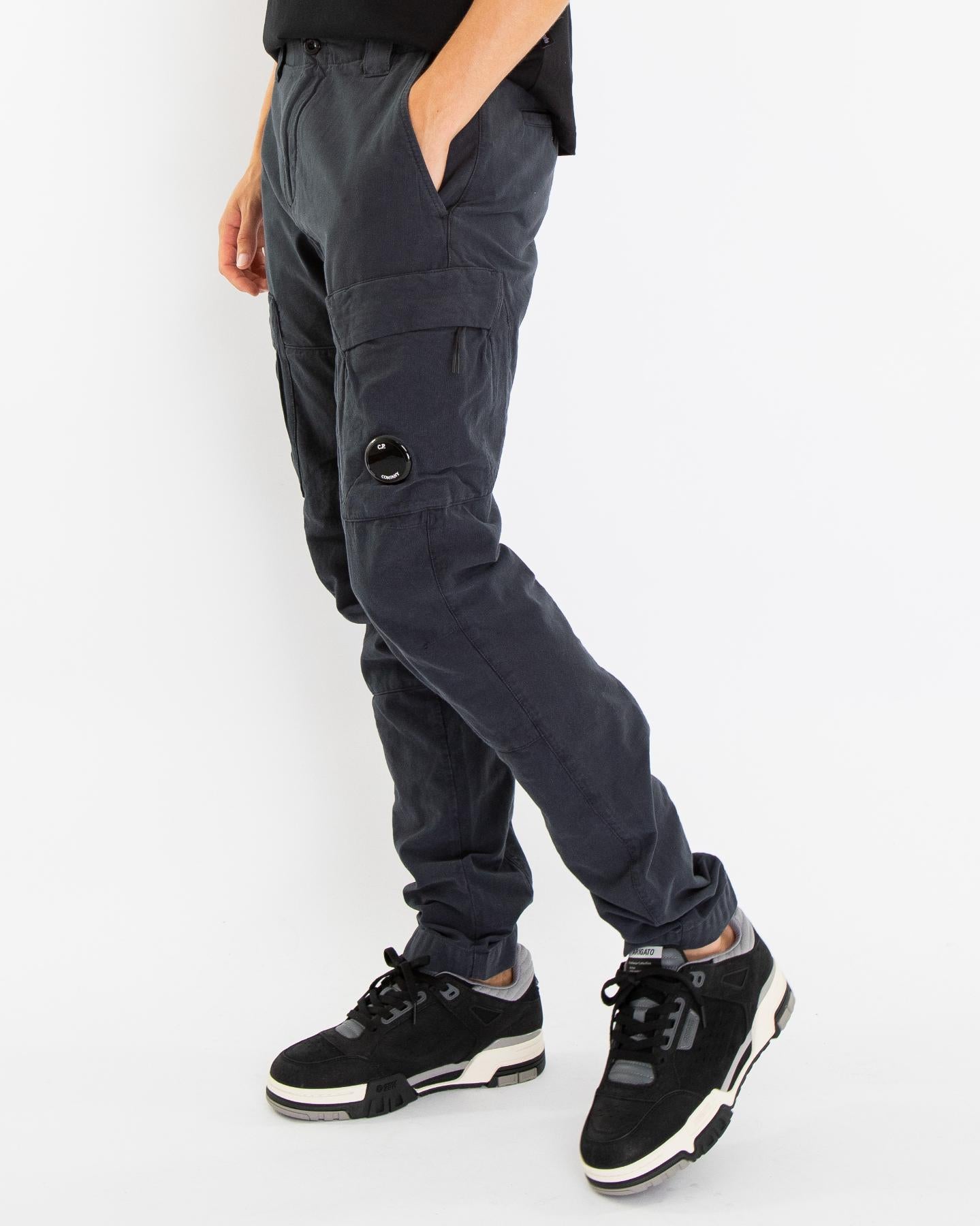 Heren Cargo Pant in Ottoman Blauw