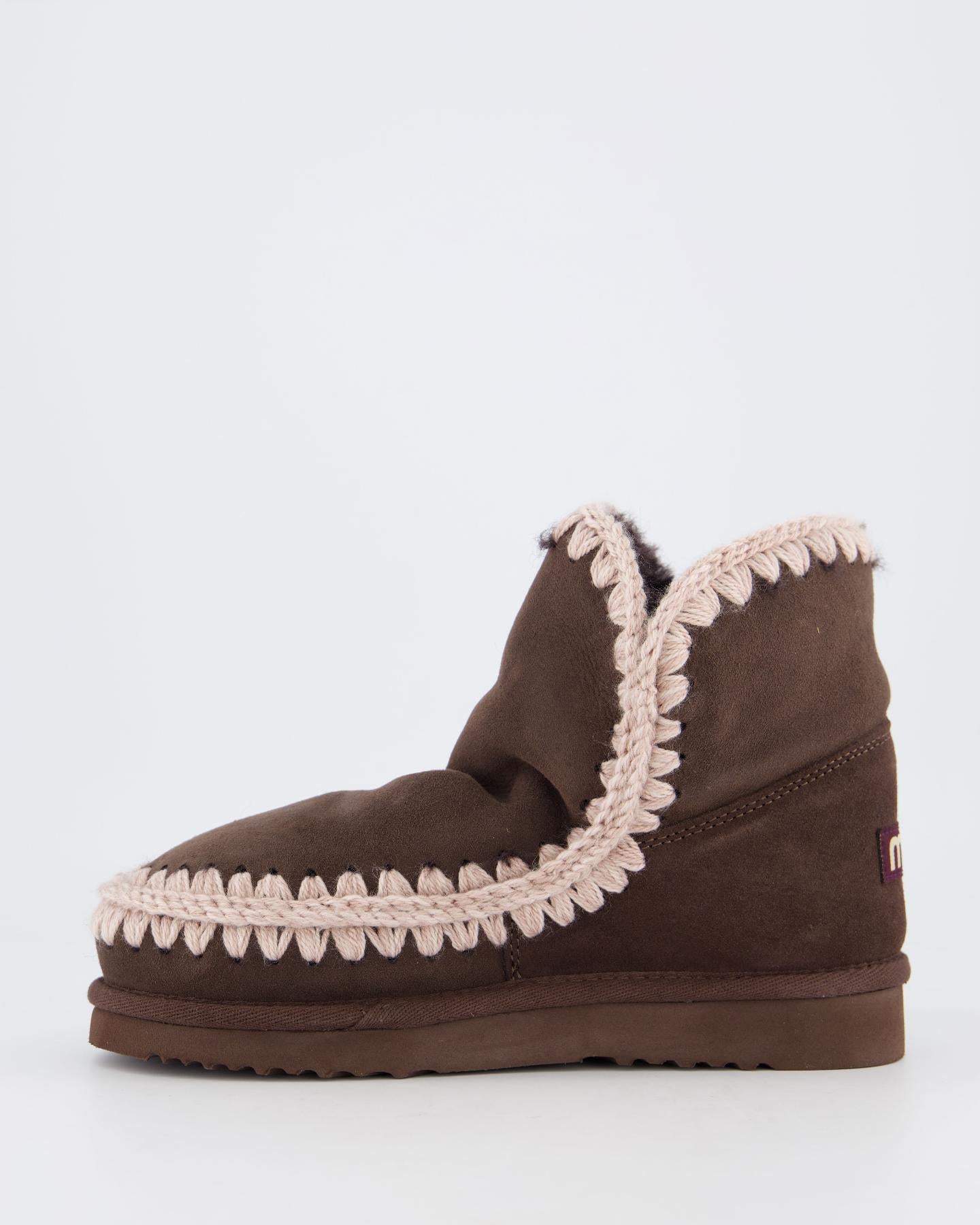 Dames Eskimo 18 Suede boots Mocha