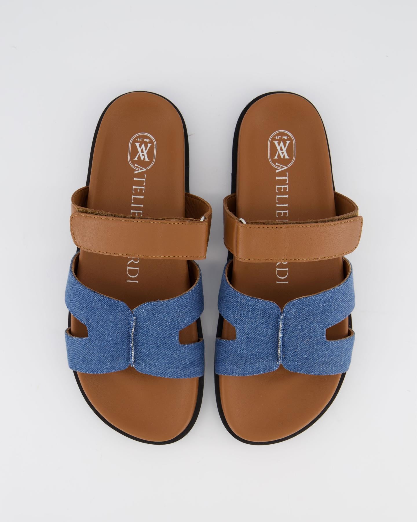 Dames Ibiza Slipper Jeans/Bruin