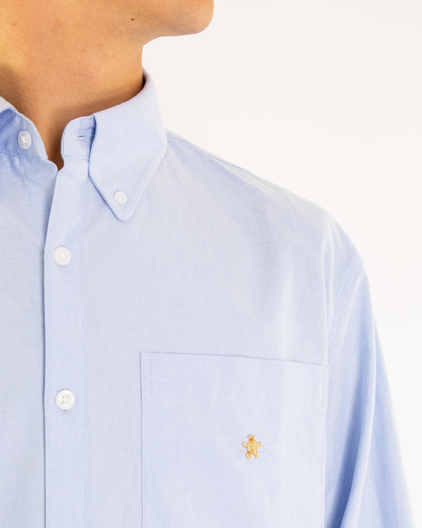 Heren Gold Lemon Oxford Shirt