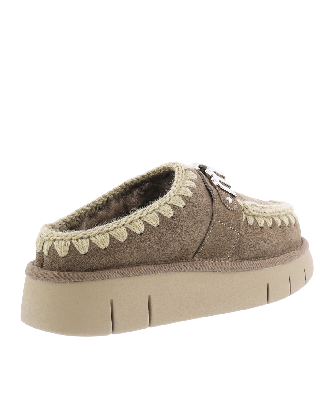 Women Bounce Clog Logo Elephant Gray