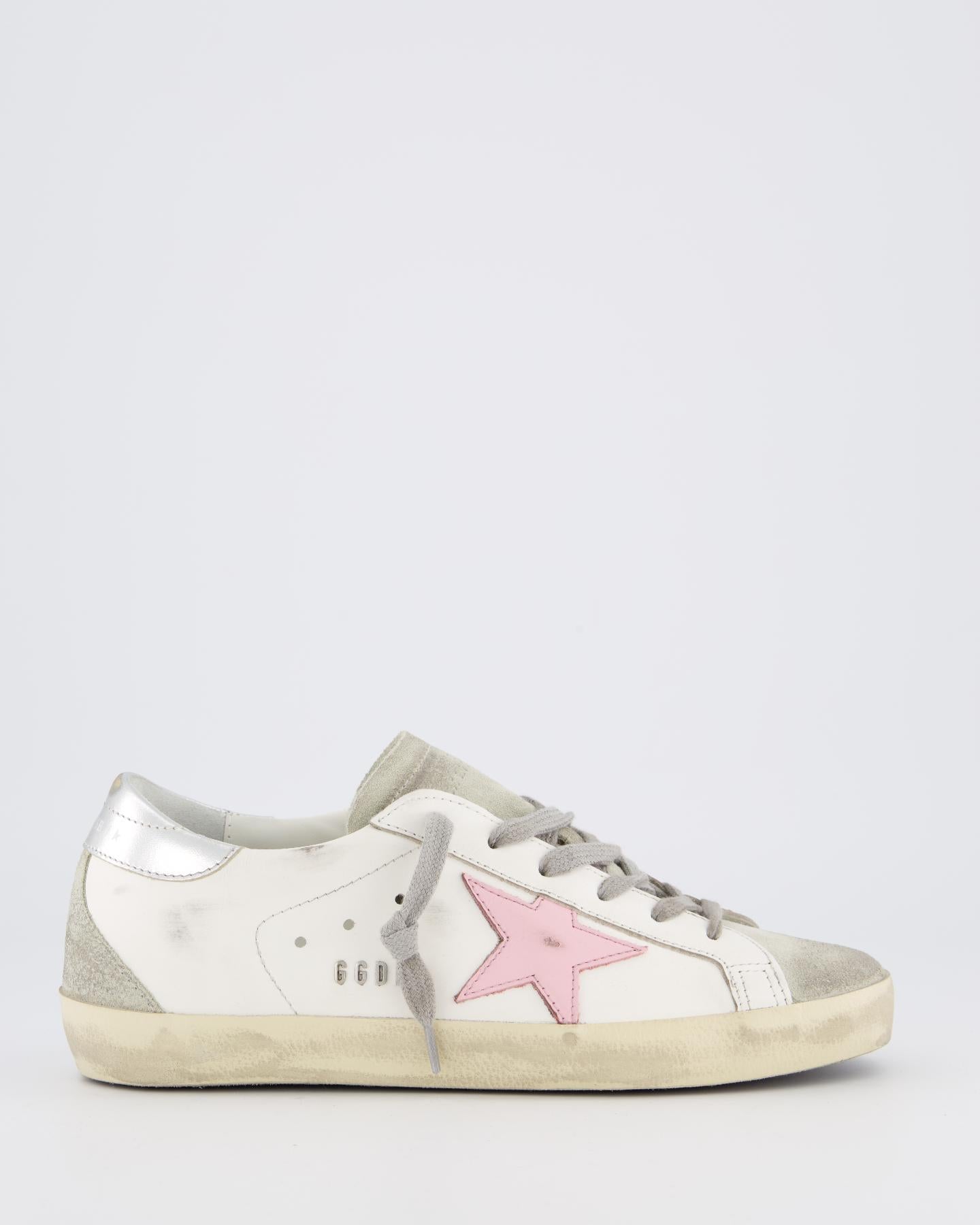 Dames SuperStar Sneaker Wit/Roze