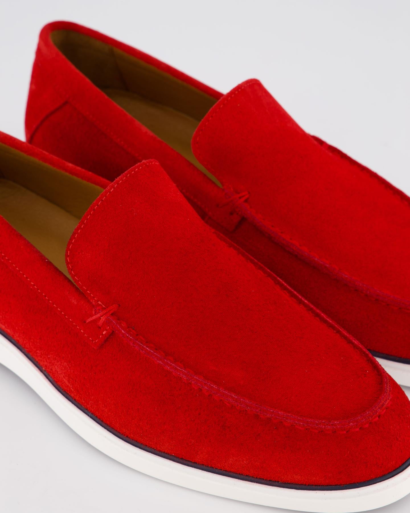 Heren Nino Loafer Rood