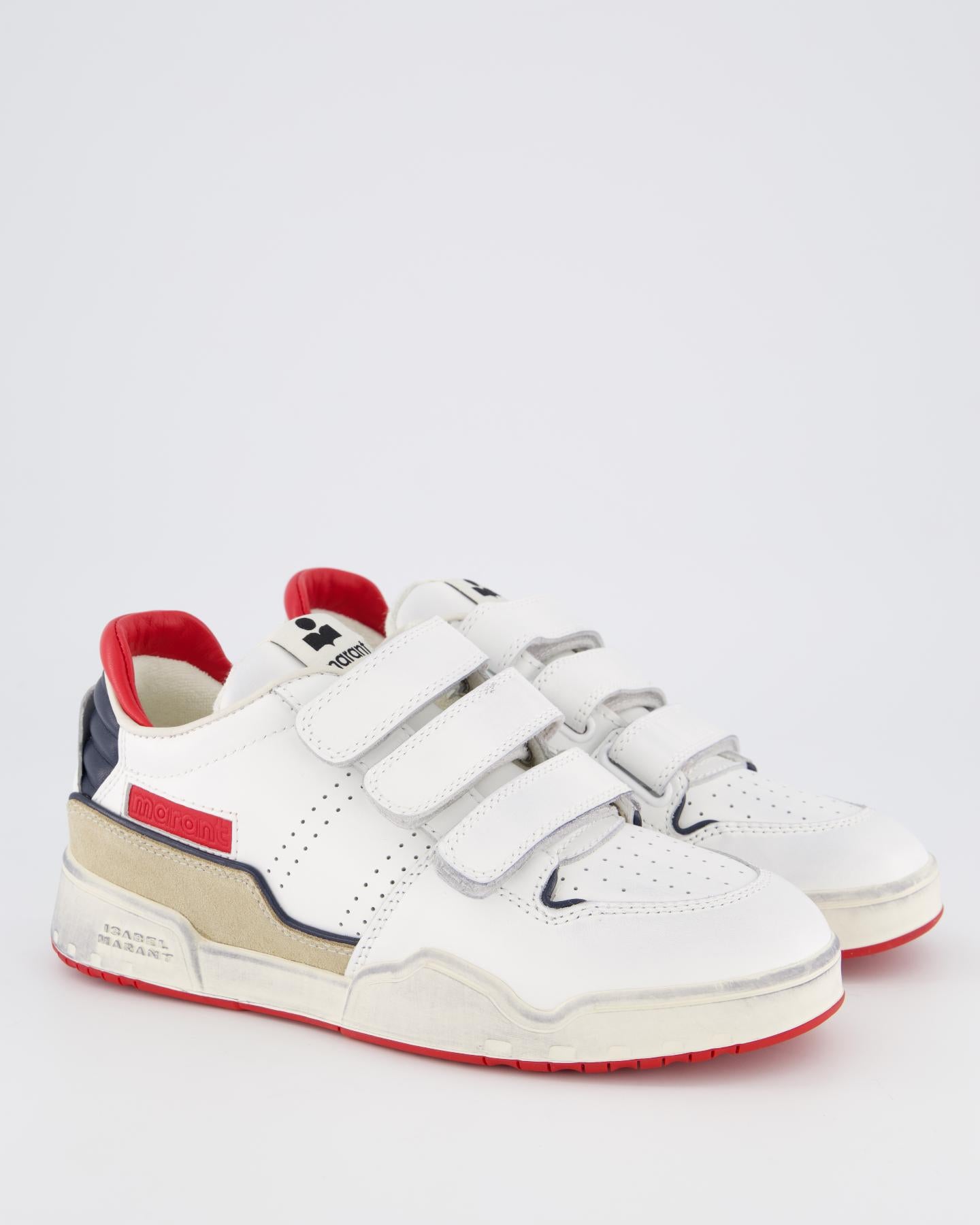 Dames Oney Sneaker Wit/Blauw/Rood