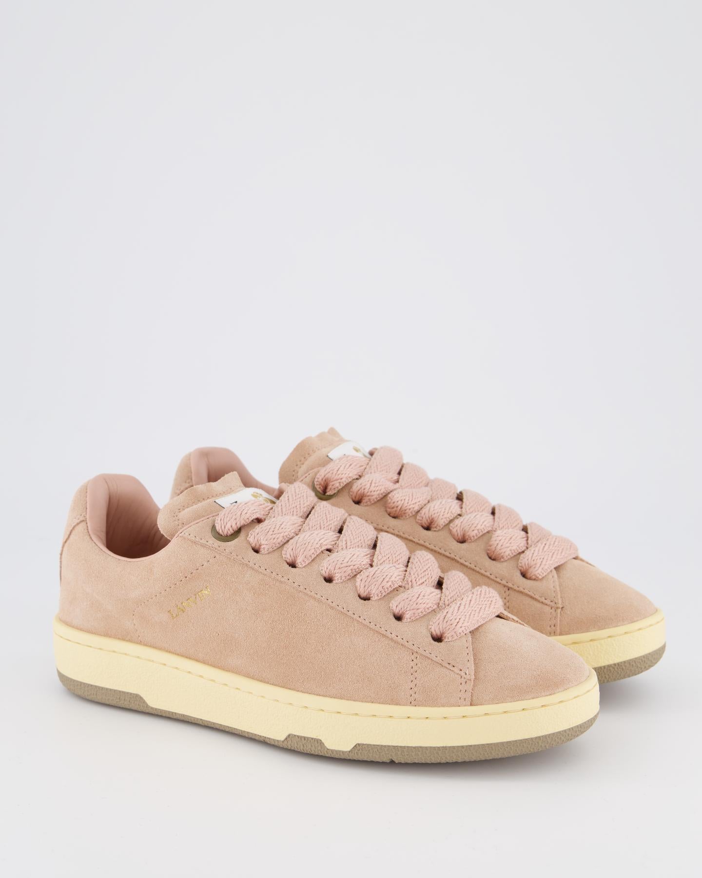 Lanvin Women Curb Lite Sneakers Pink Eleganza