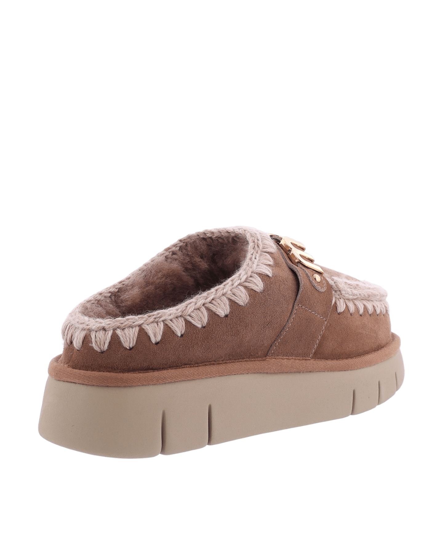 Women Bounce Clog Logo Pink Brown