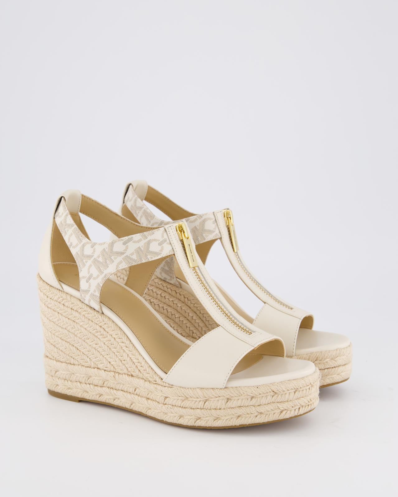 Dames Berkley Wedge Sandaal Wit