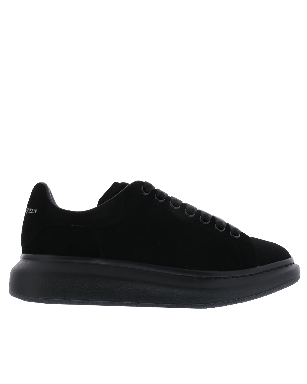 Men Oversized sneaker black suede