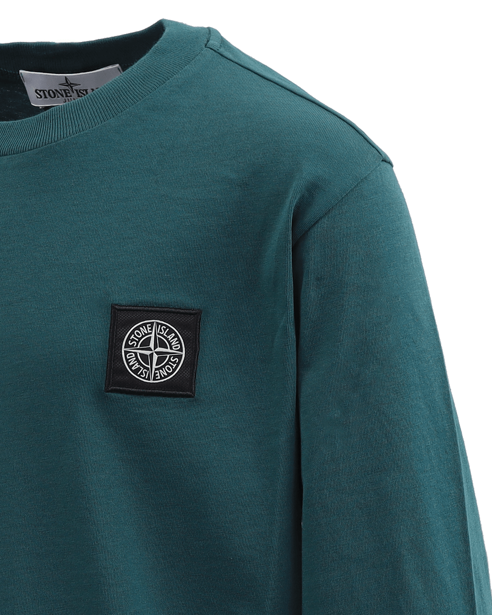 Kids Logo-Patch Longsleeve Groen