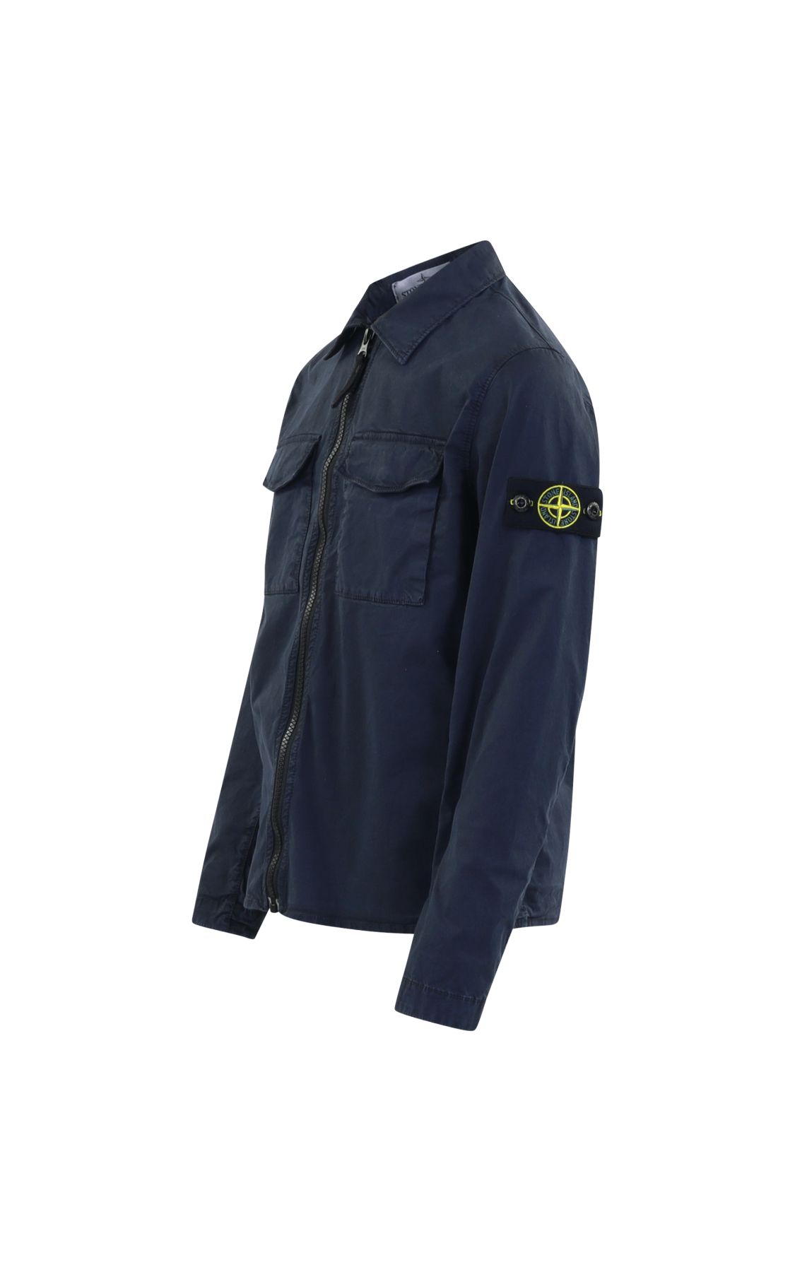 Stone island hot sale overshirt navy