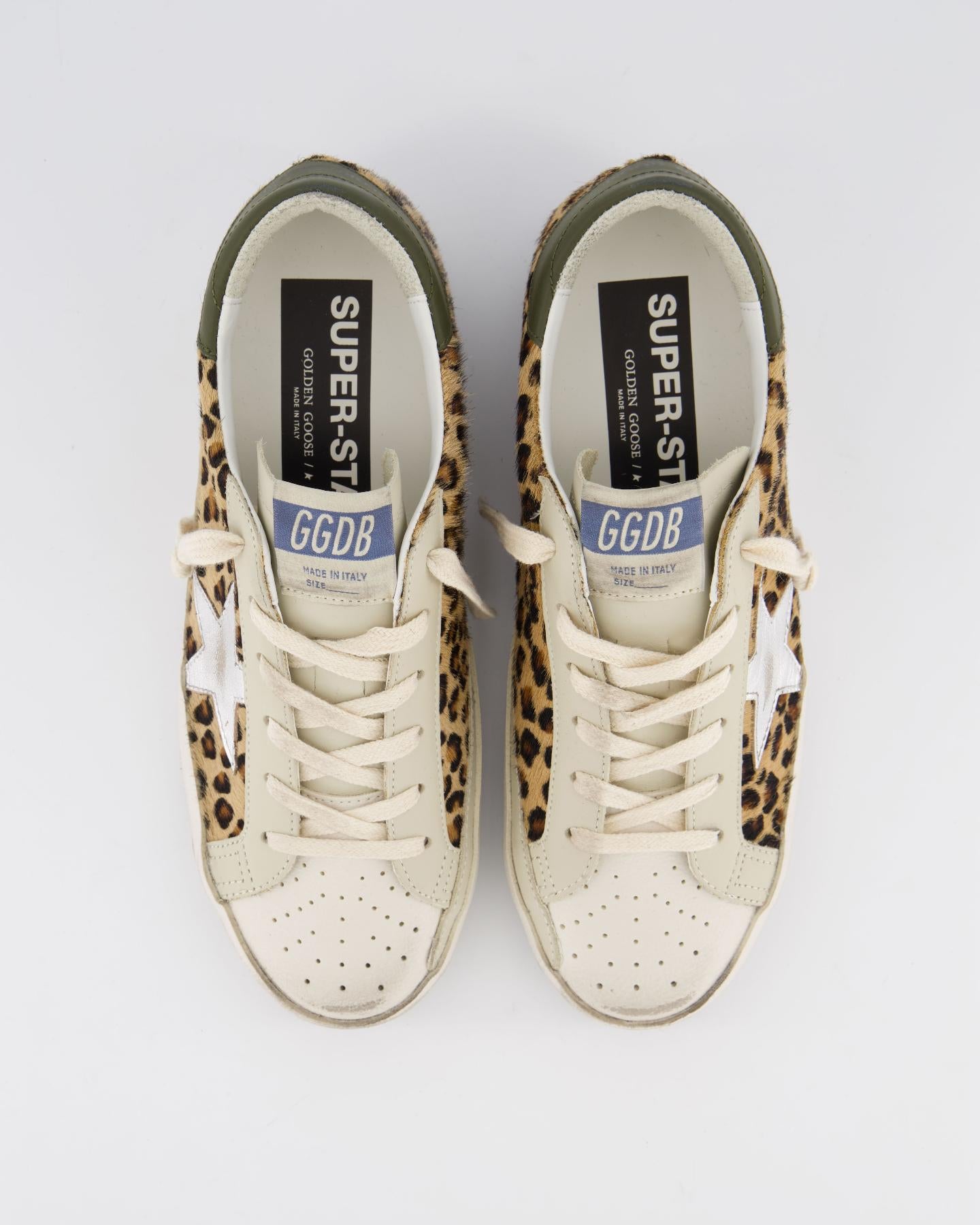 Dames SuperStar Sneaker Beige/Leo