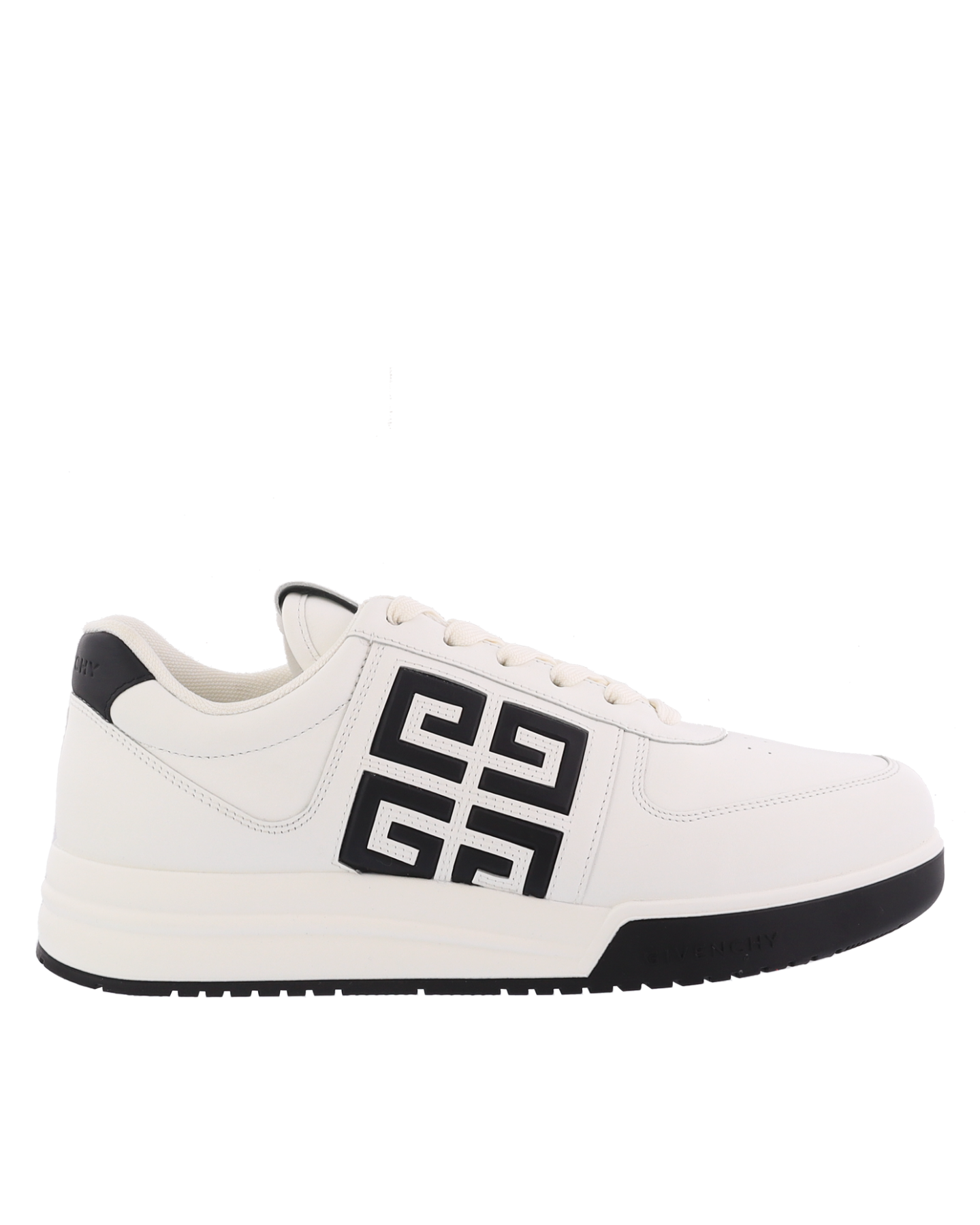 Givenchy Heren G4 Low Sneakers Wit Zwart Eleganza