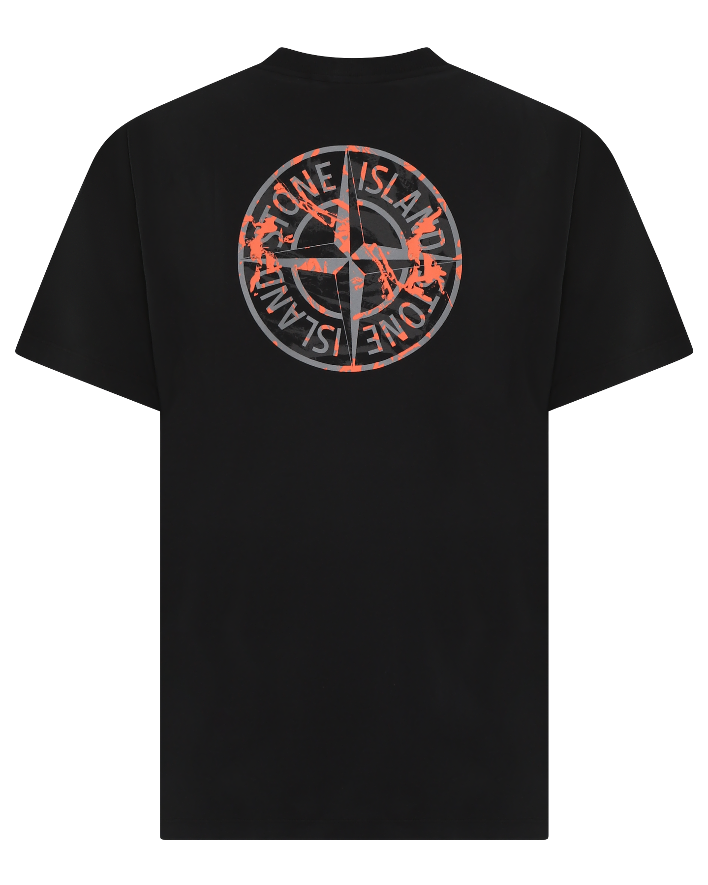 Heren Compass Logo T-Shirt Zwart