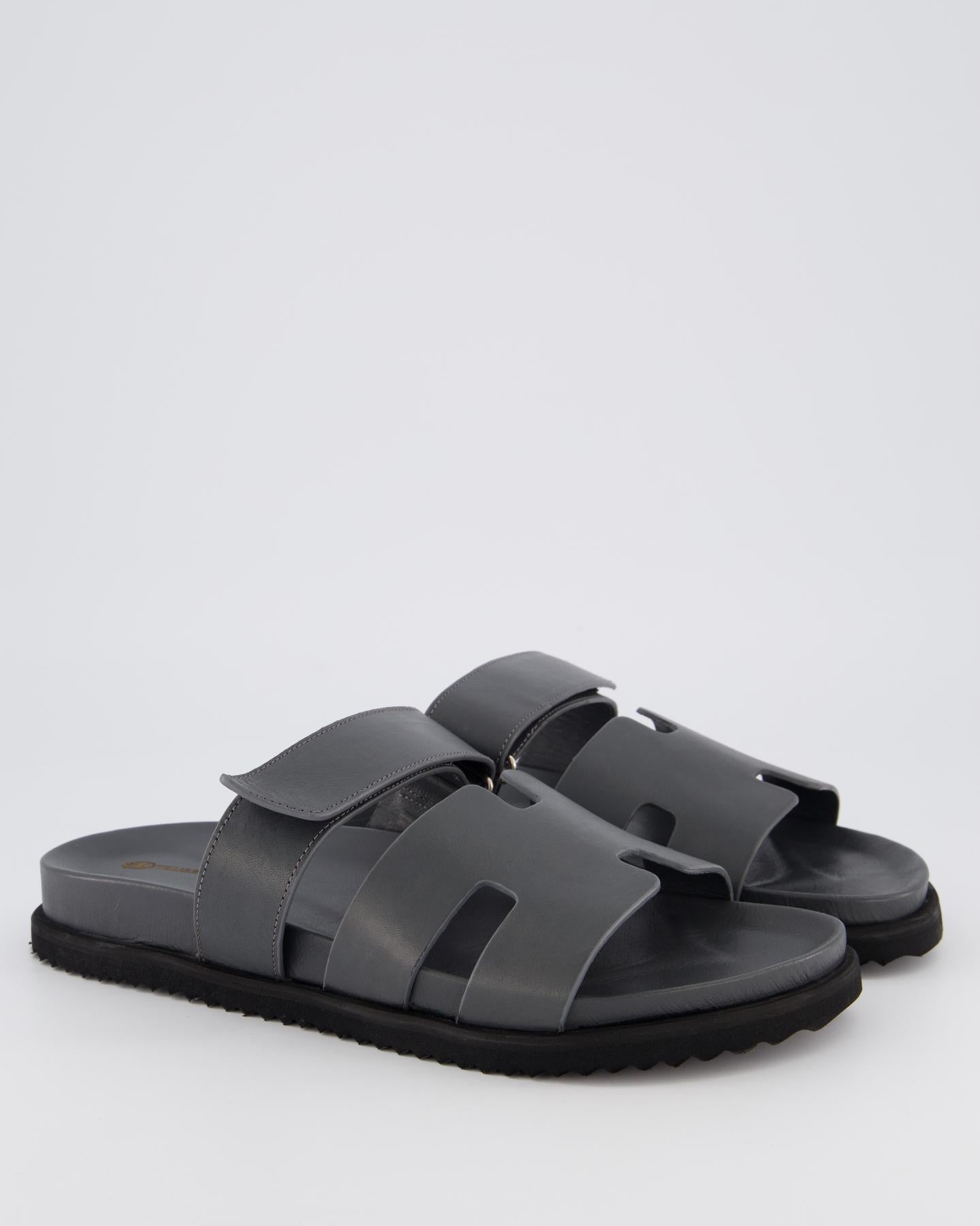 Heren Ibiza Slipper Grijs