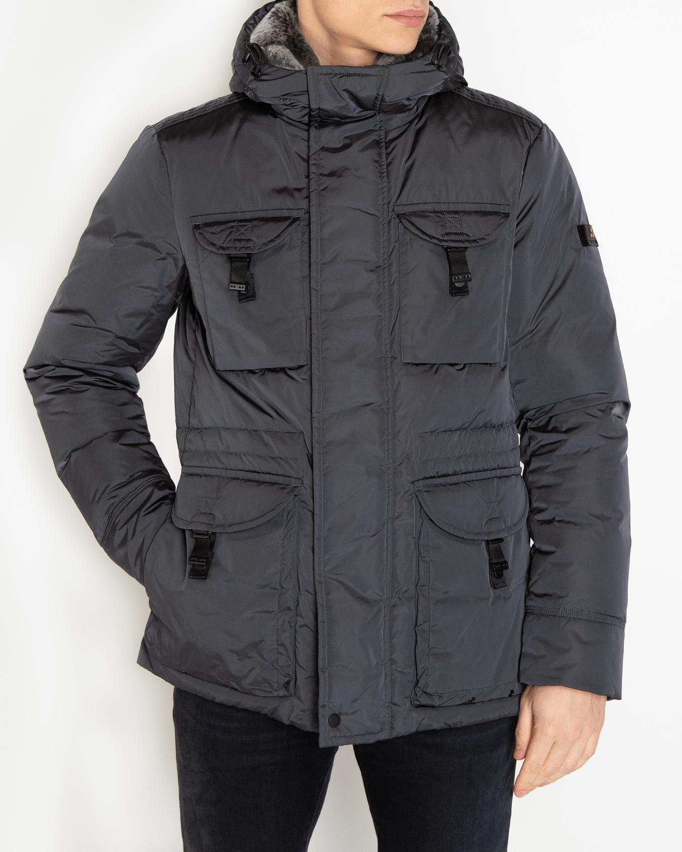 Men Aiptek Parka Gray