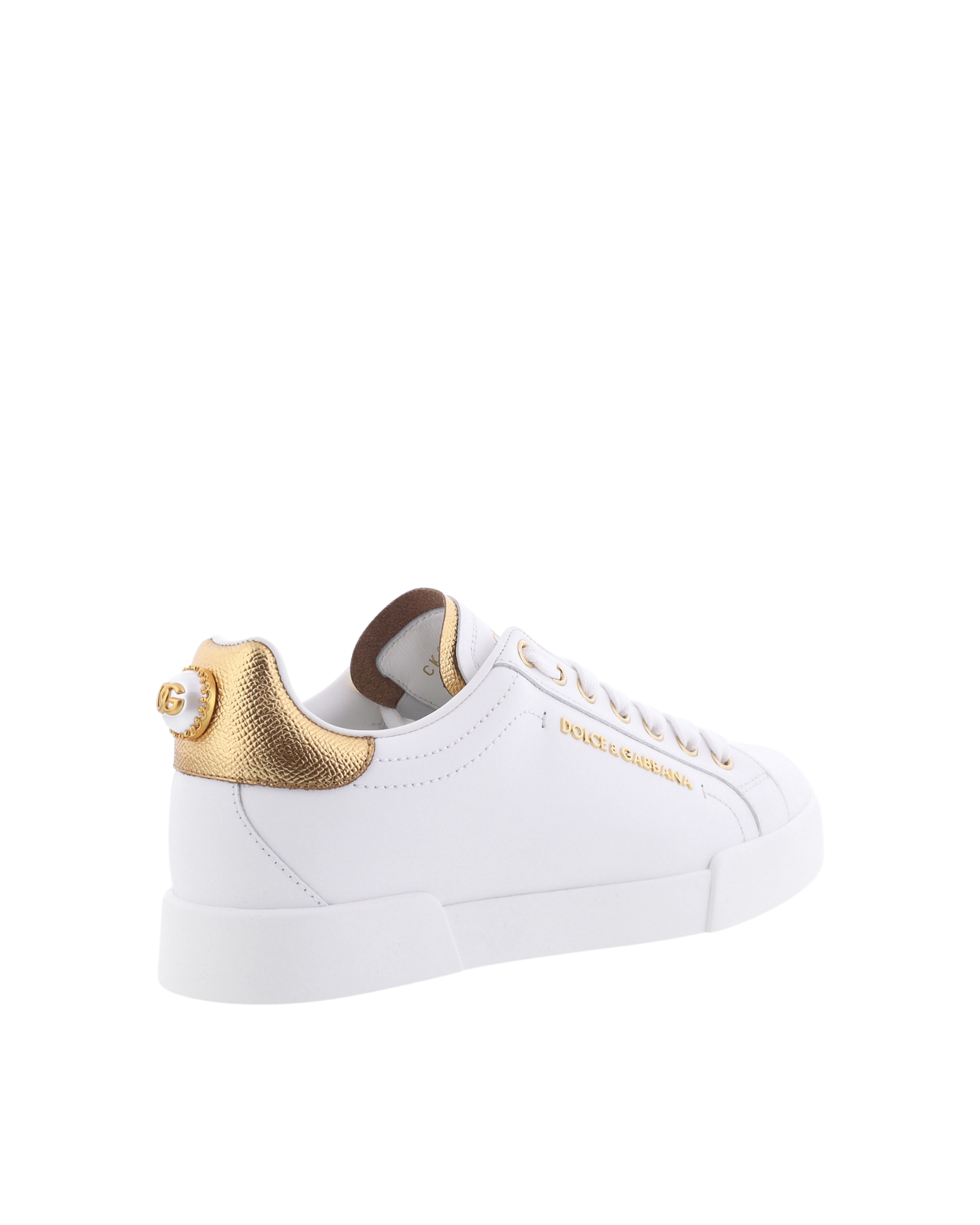 Dames Portofino Sneaker Wit/Goud