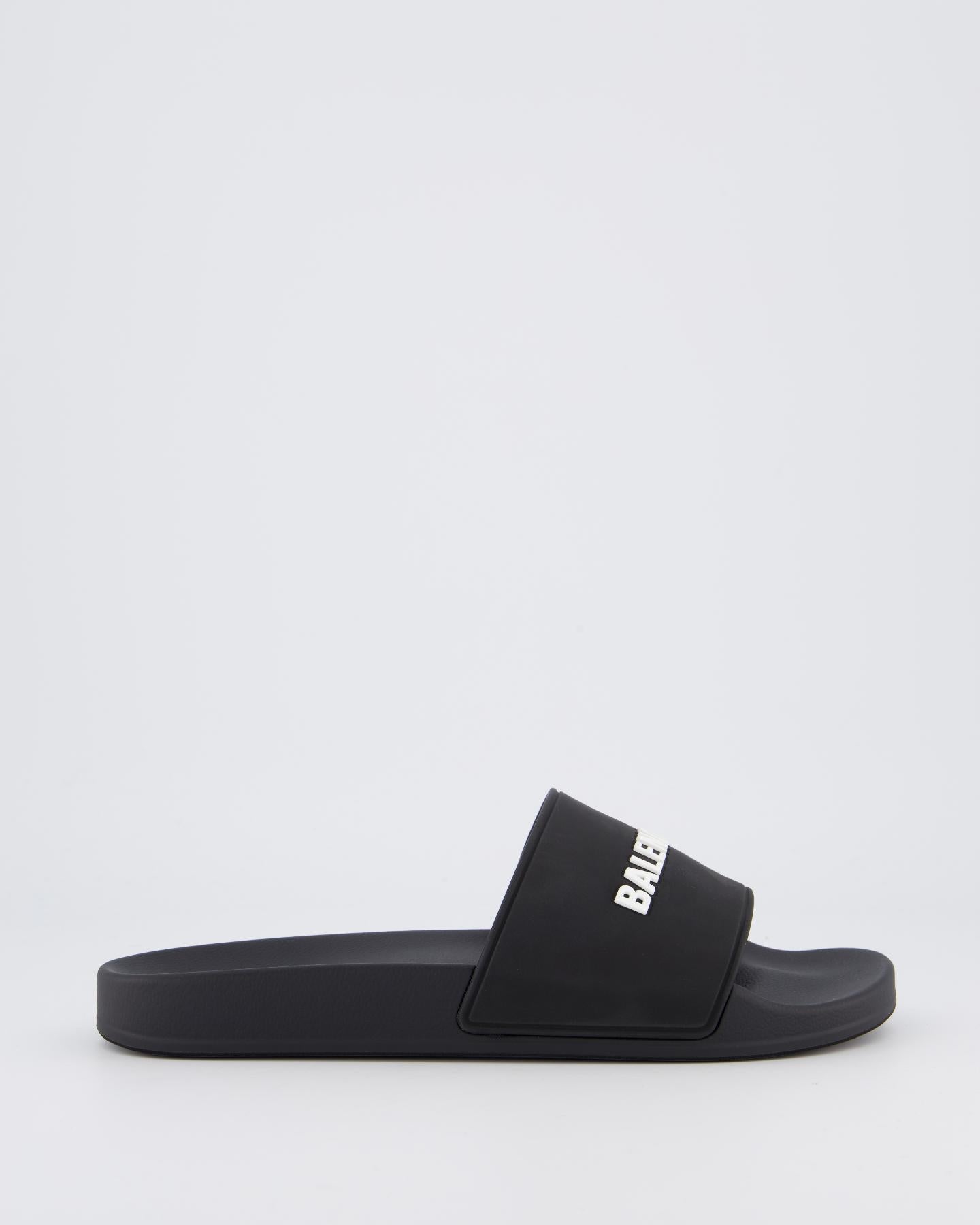 Women's balenciaga pool store slides