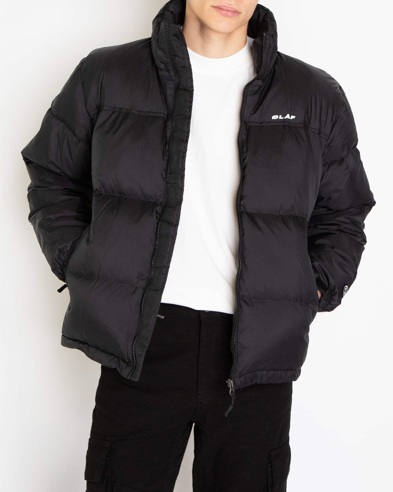 Men Puffer Jacket Black