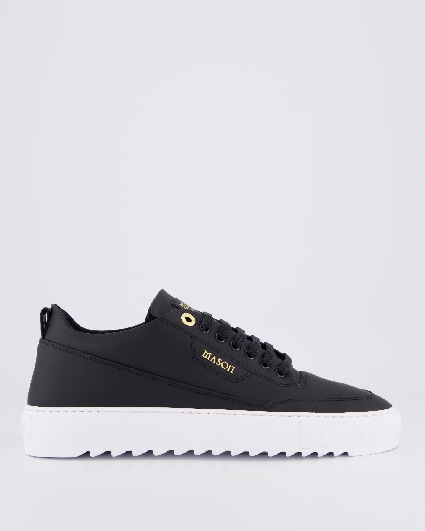 Men Torino Leather Sneaker Black