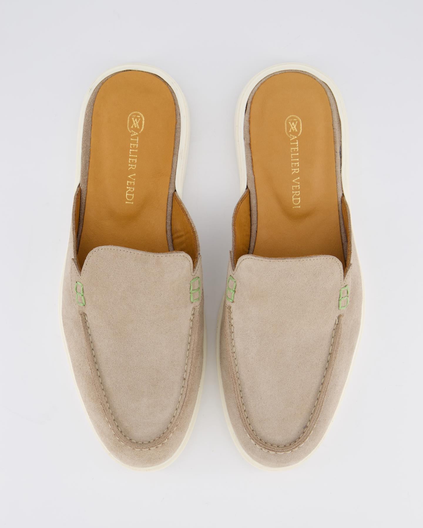 Heren Gulio Slip On Beige