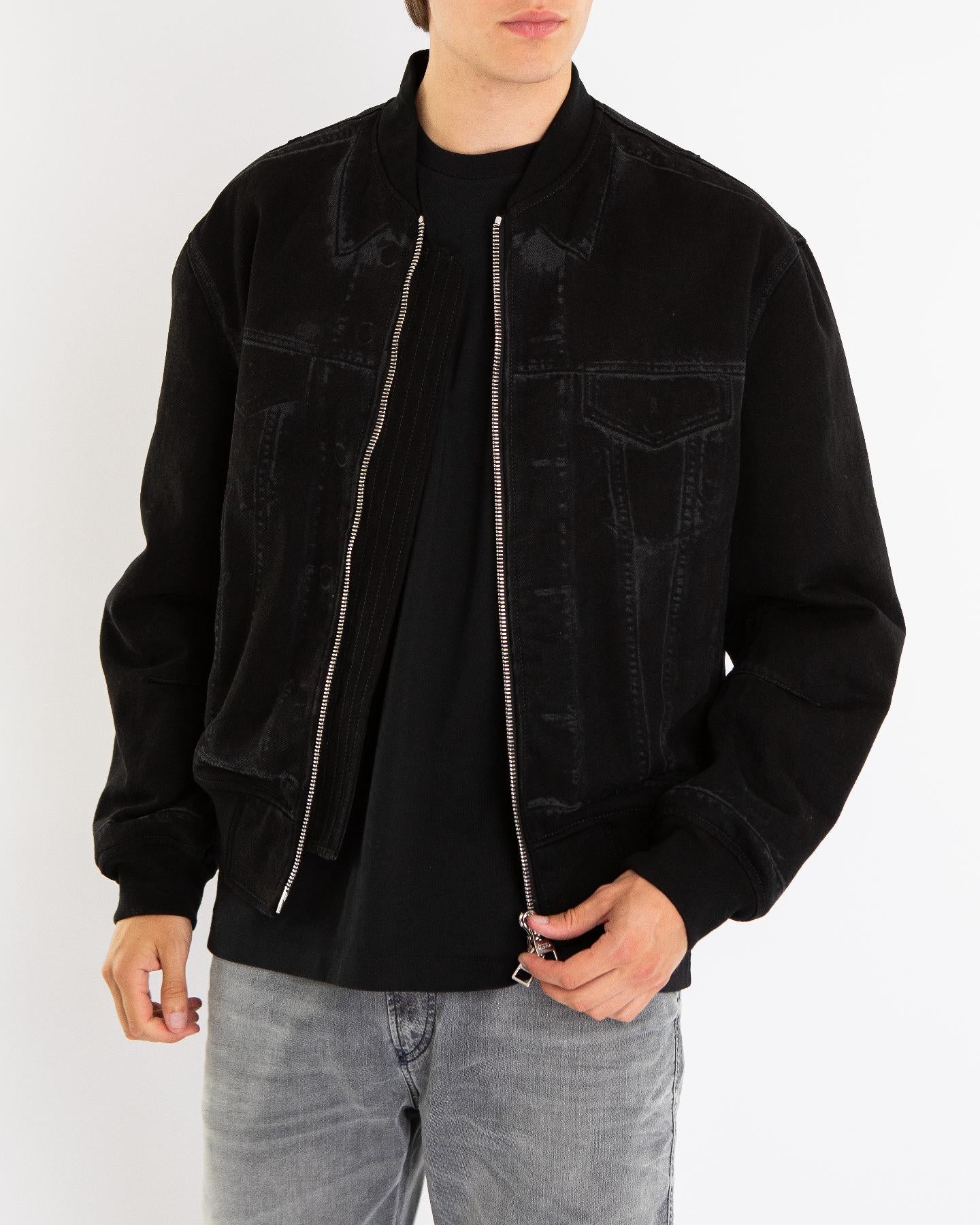 Heren Denim Ma1 Bomber