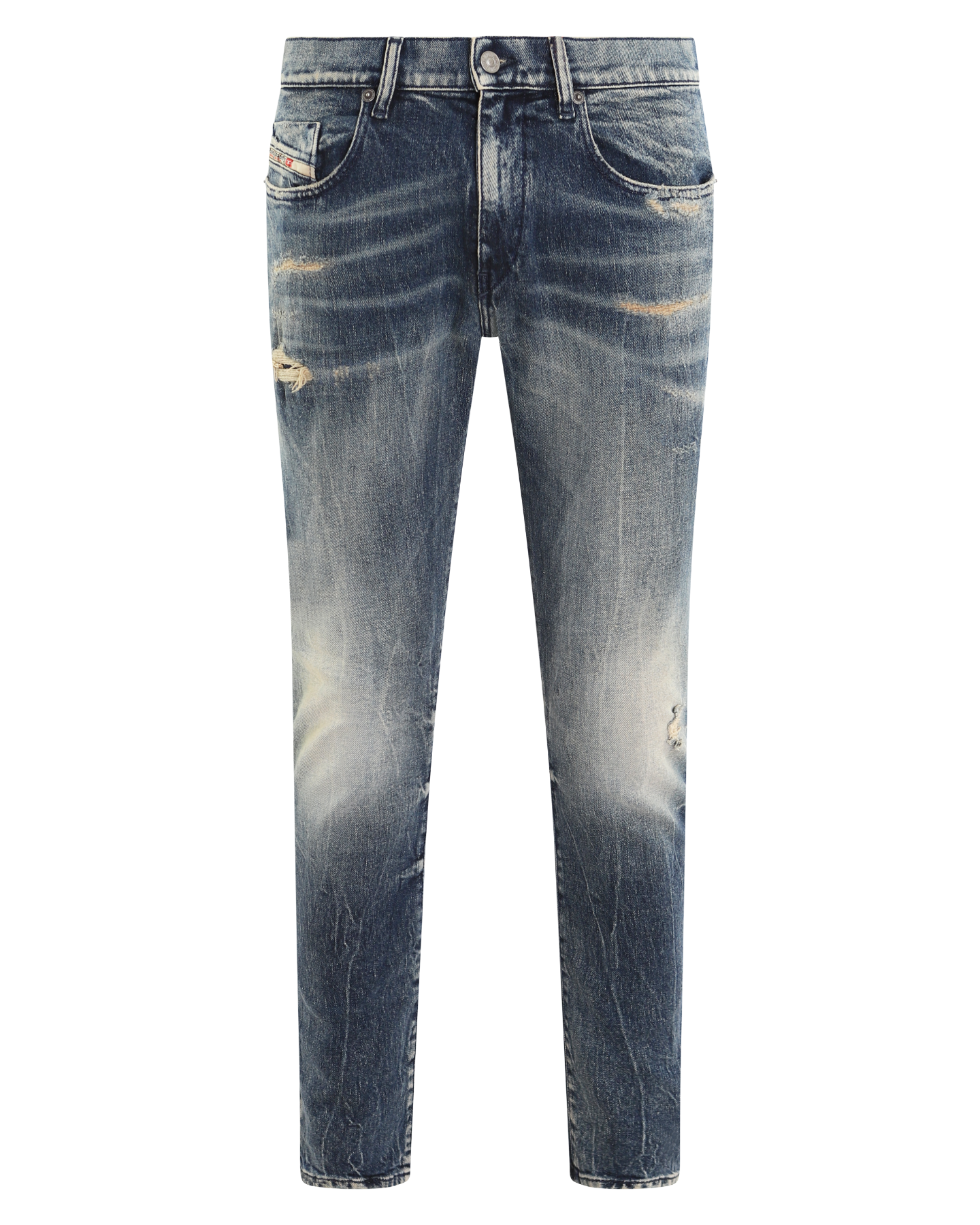 Heren D-Strukt Slim Fit Jeans