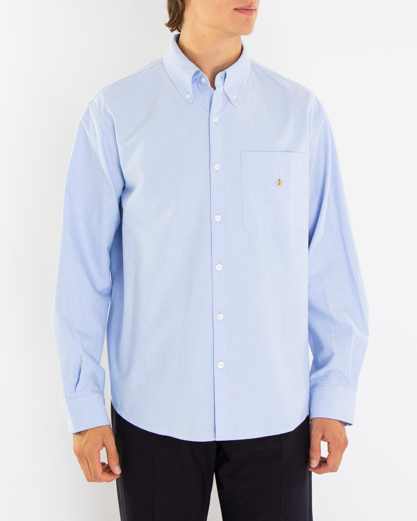 Heren Gold Lemon Oxford Shirt