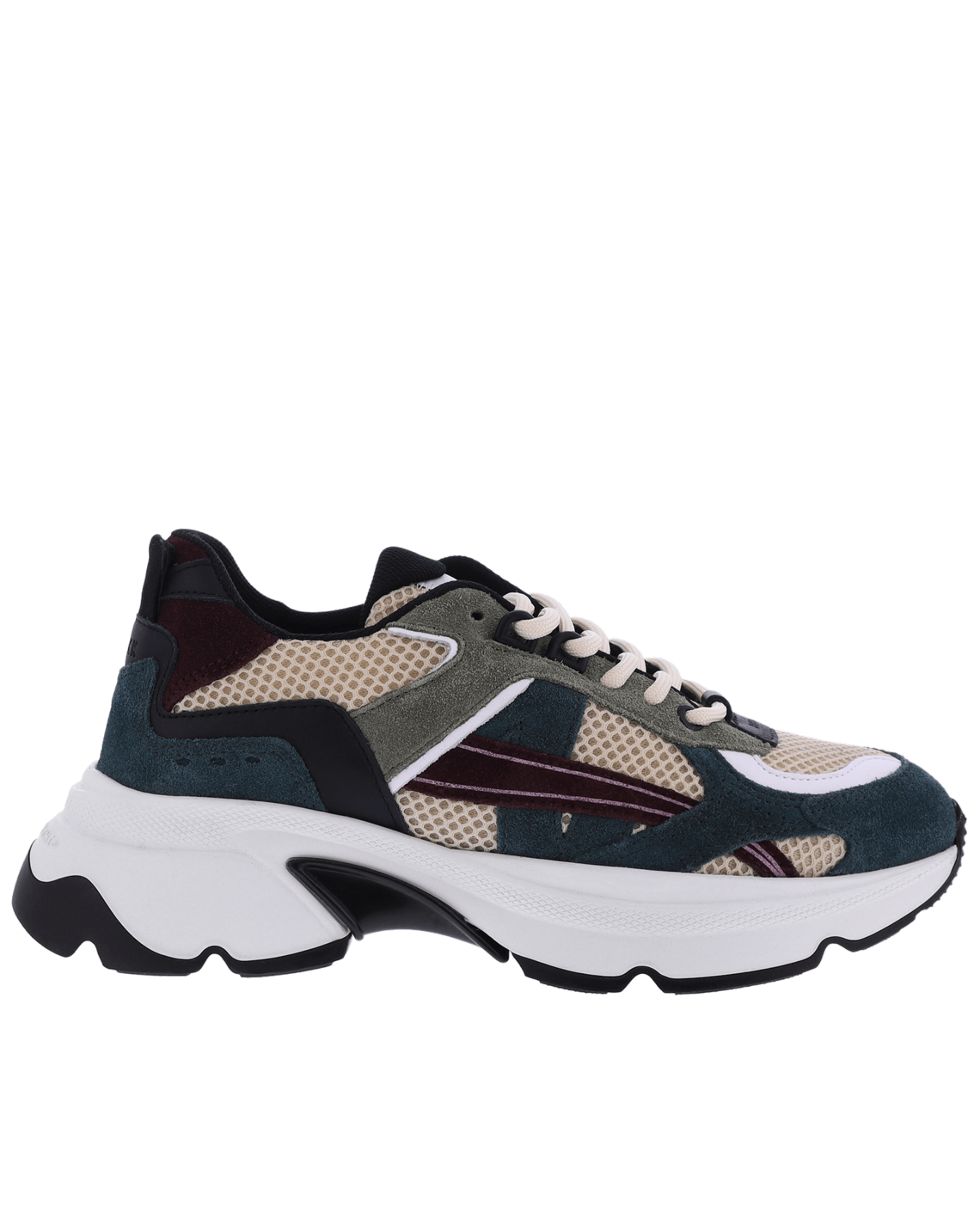 Women Ross Nomad Sneaker Green/Bordo