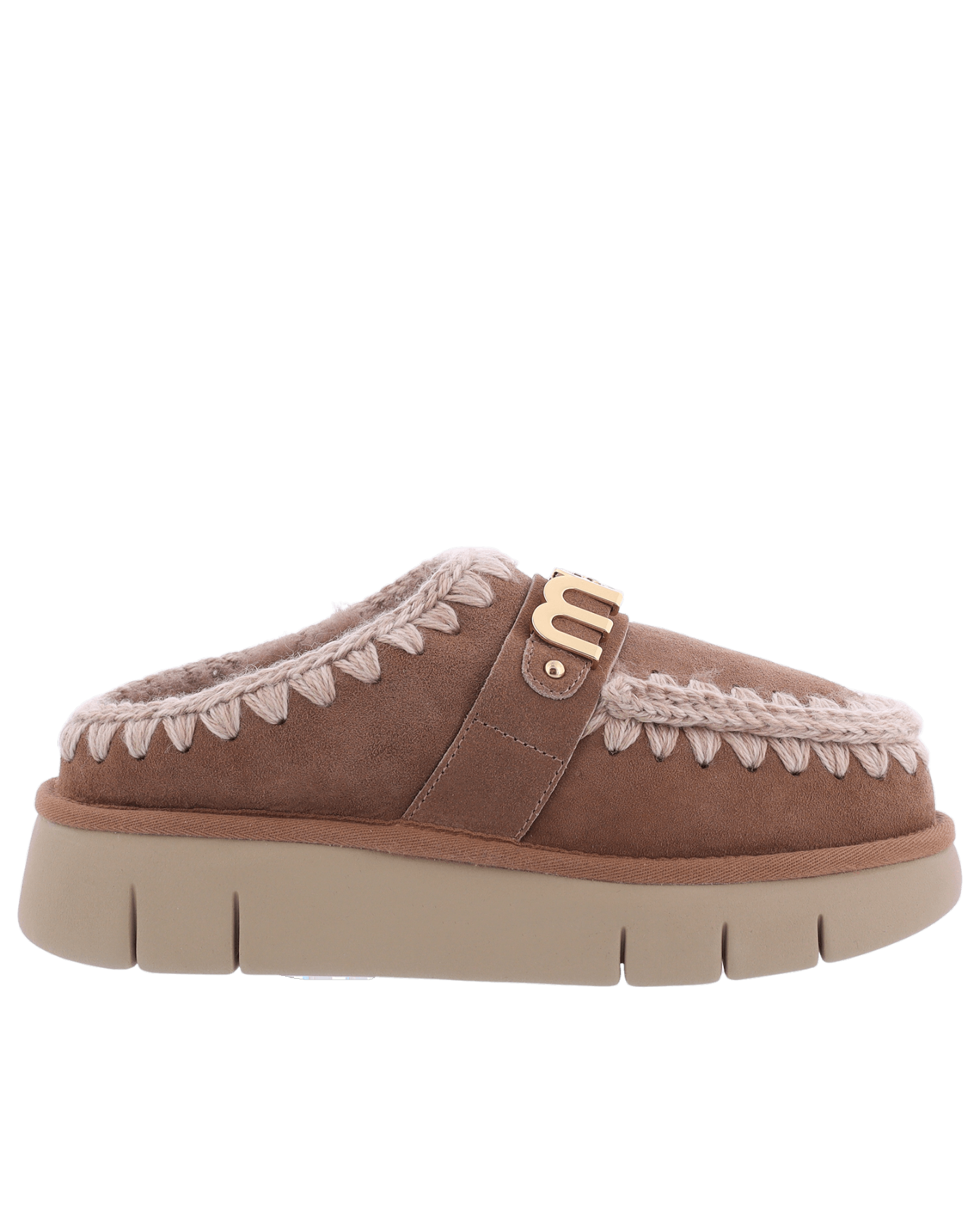 Women Bounce Clog Logo Pink Brown