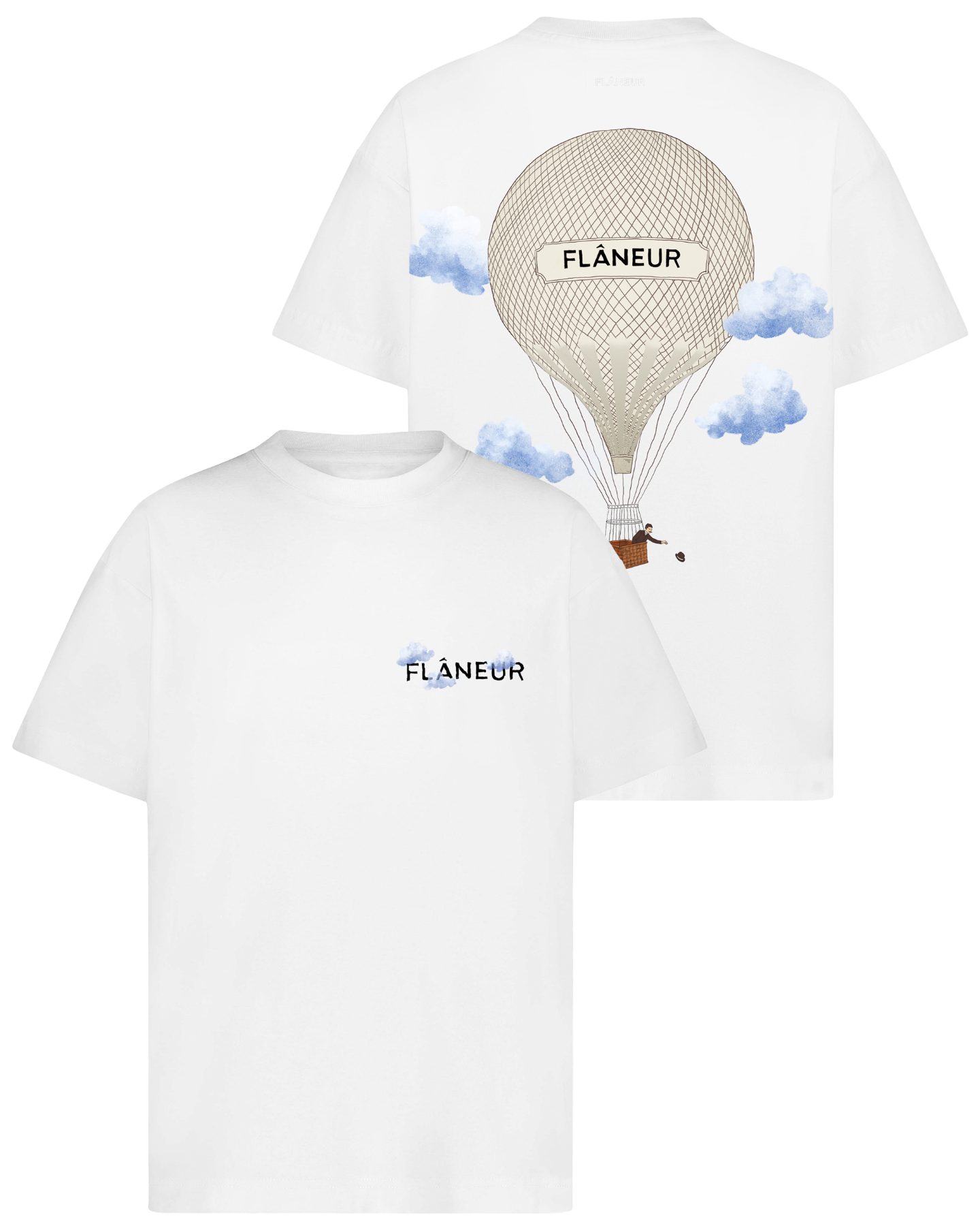 Heren Aéronautique T-Shirt White