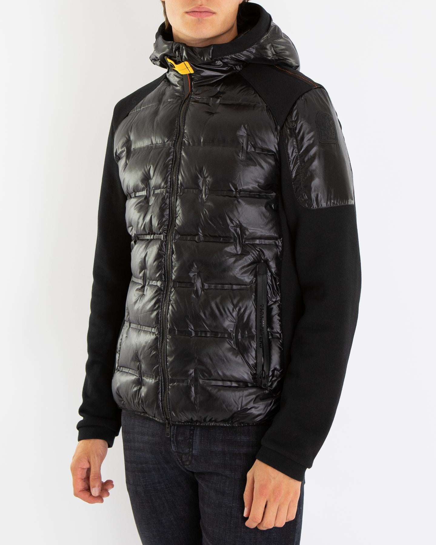 Heren Gyles Hooded Jacket Zwart