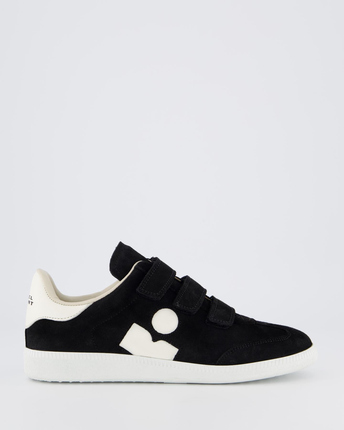 Dames Beth Sneaker Suede Zwart/Wit