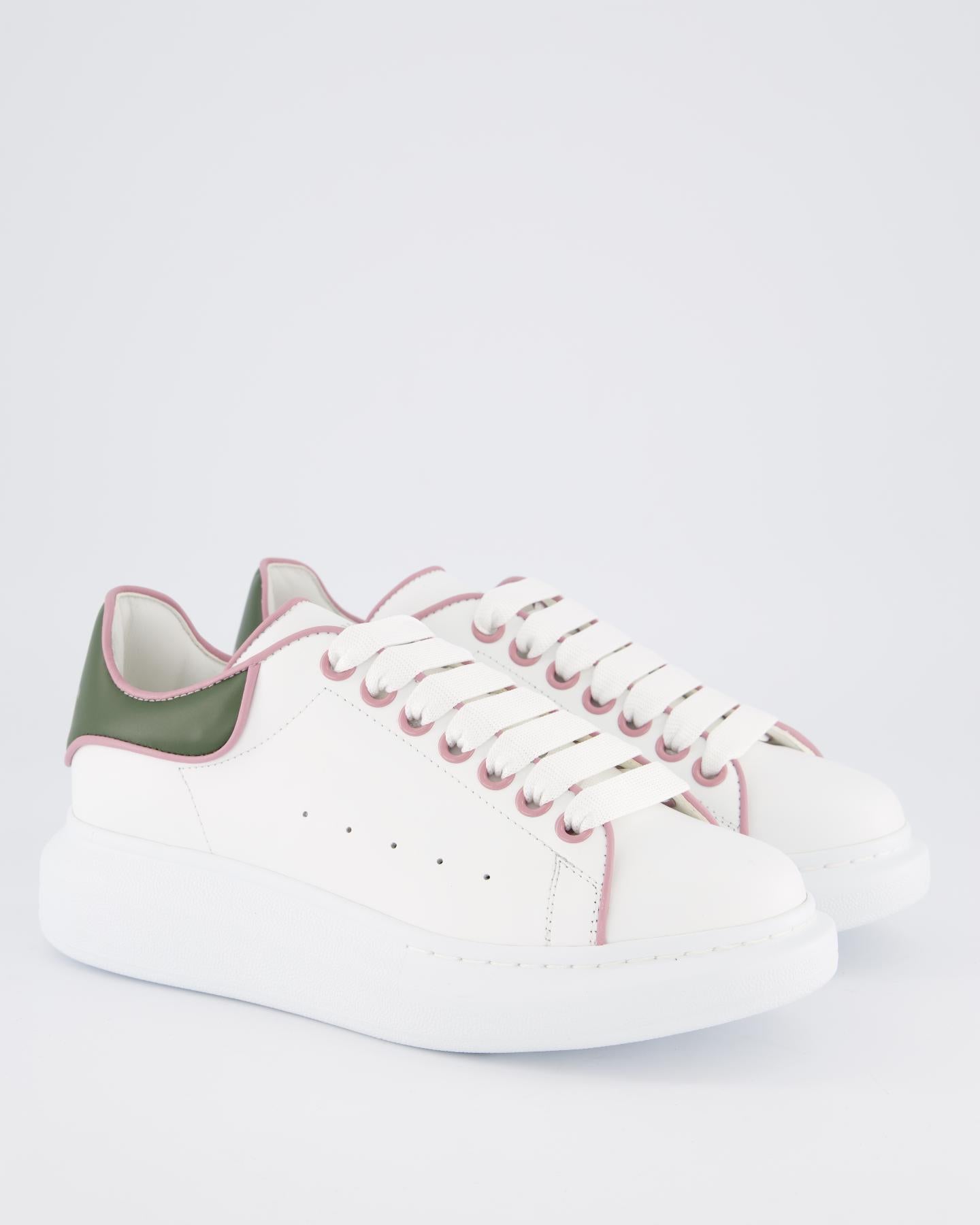 Dames Oversized Sneaker Wit/Roze