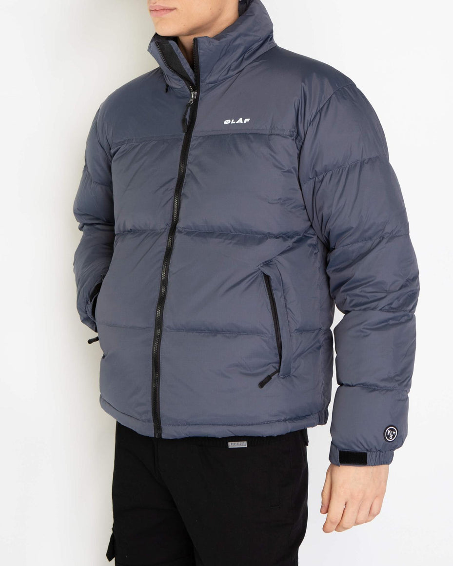 Men Puffer Jacket Blue