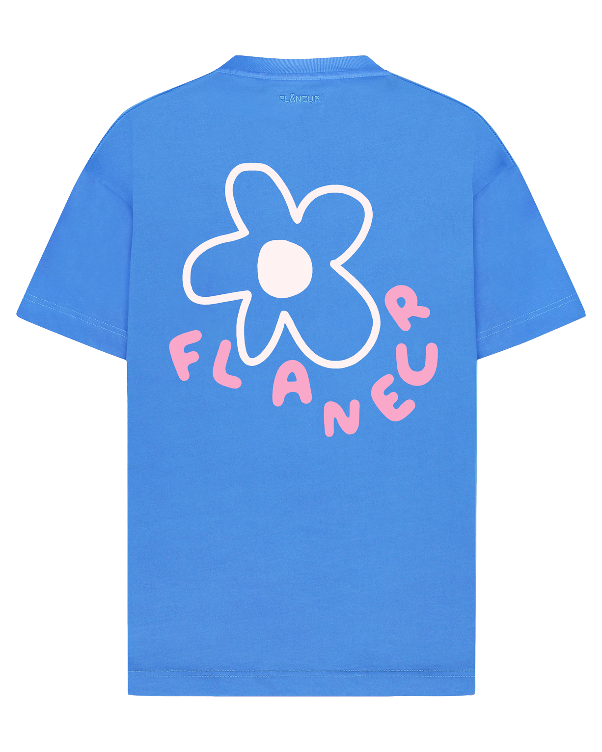 Heren Blossom T-Shirt Blauw