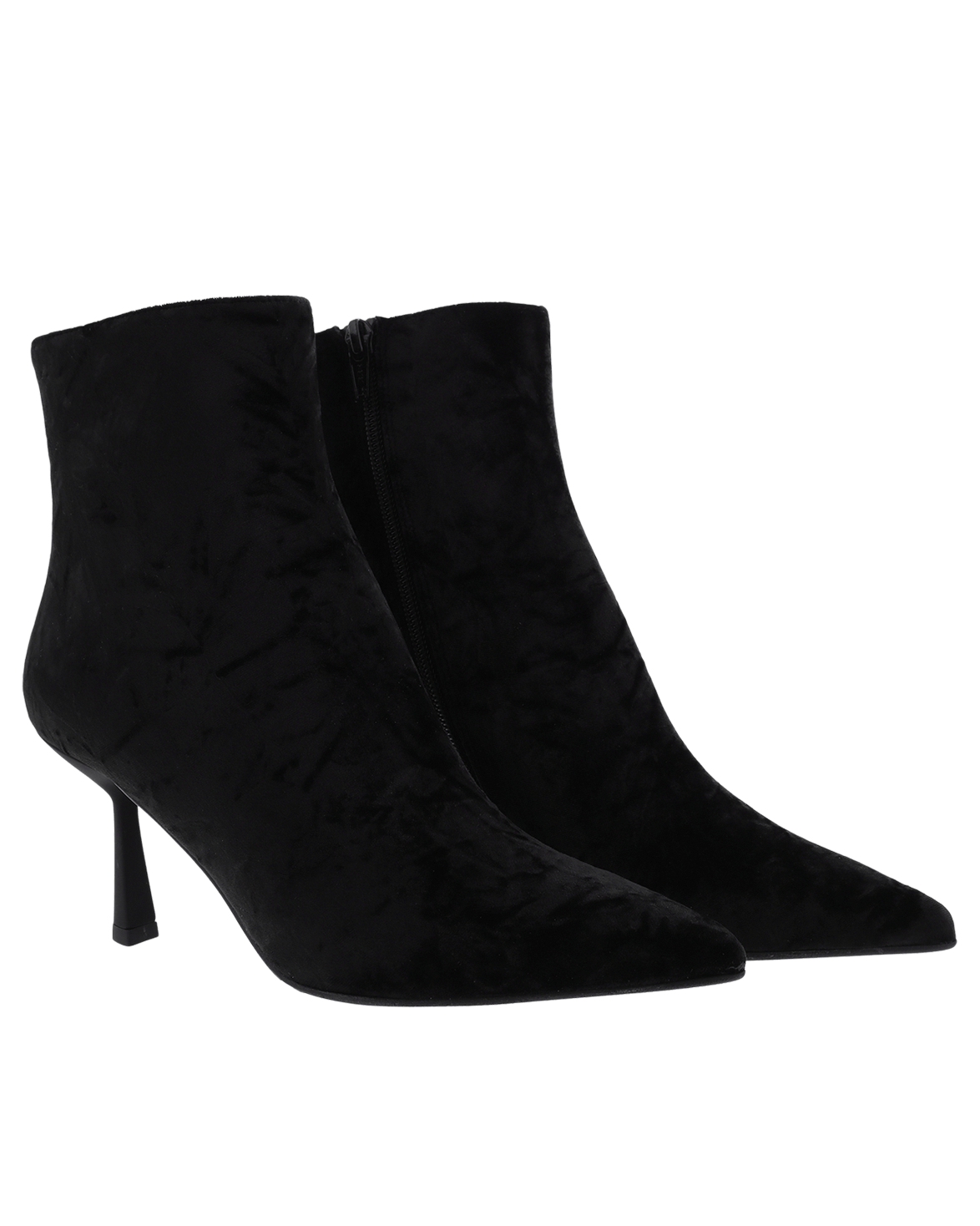 Women Tronchetto Velluto Black