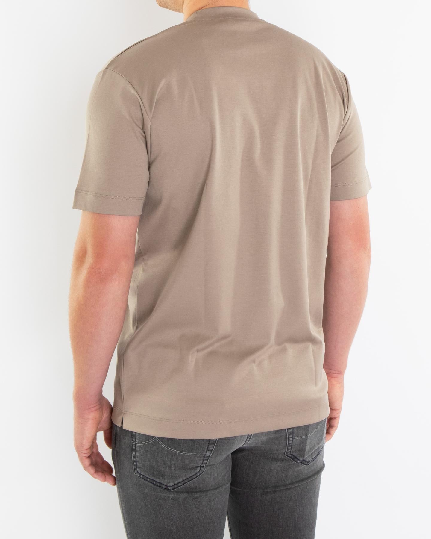 Heren Interlock Supima T-Shirt Grijs