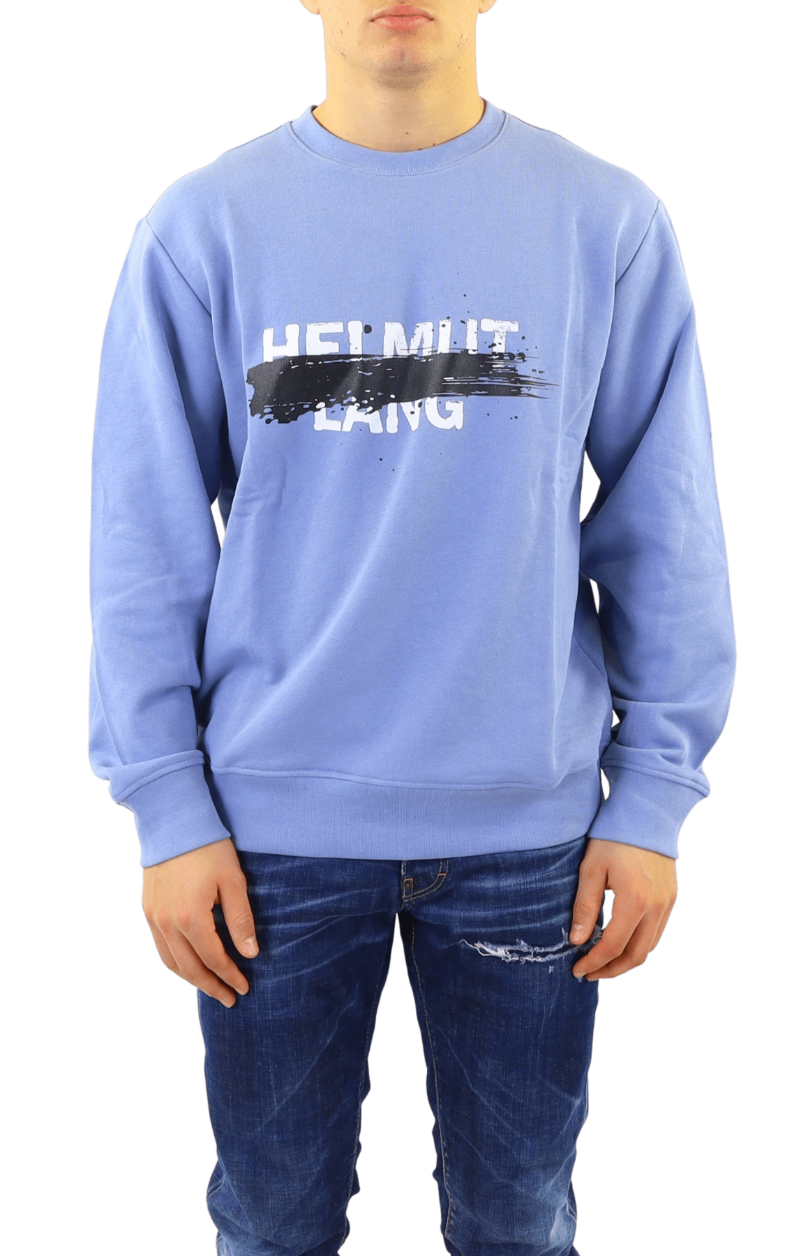 Men Stencil Crewneck