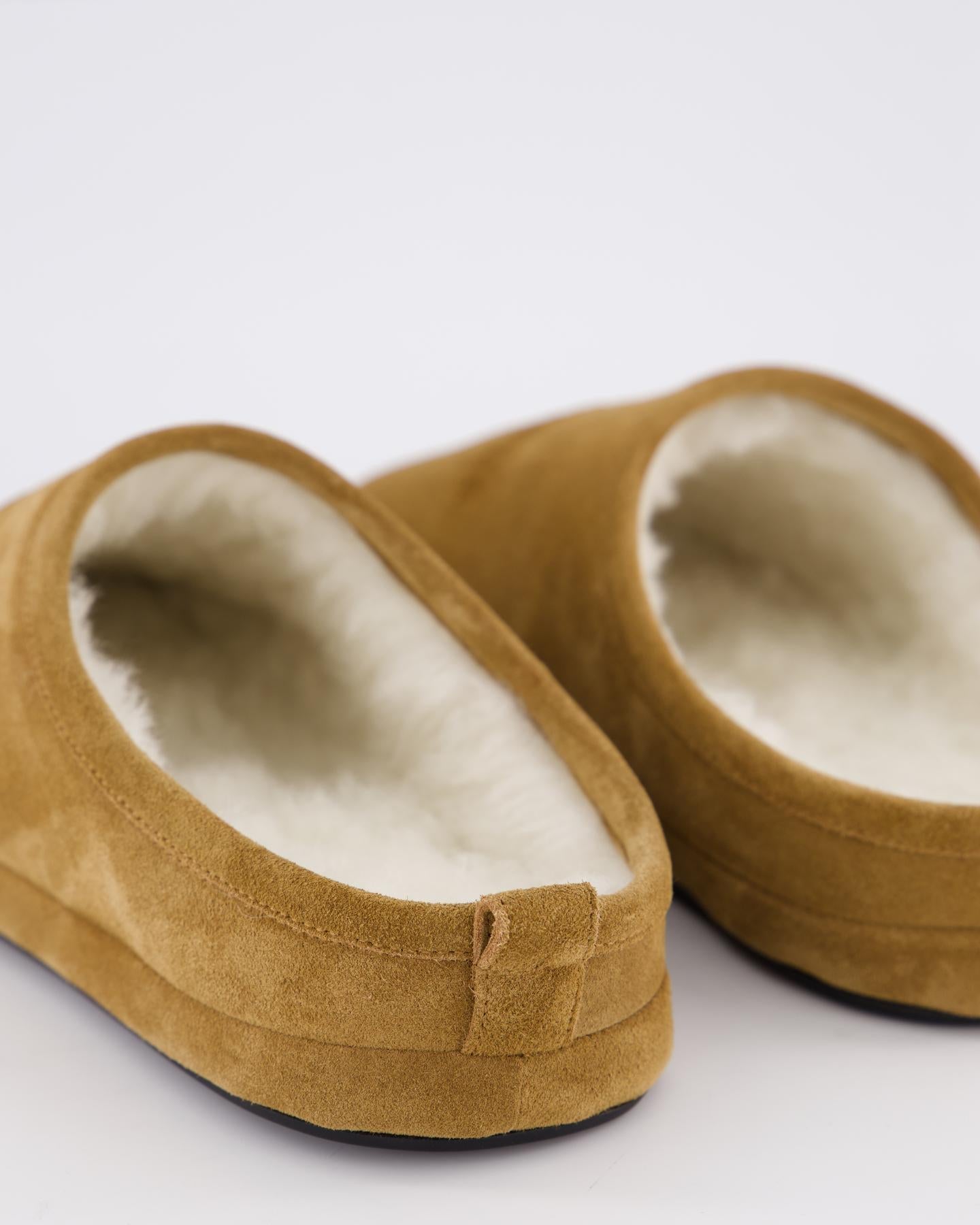 Balenciaga Heren ALASKA SLIPPER SUEDE/SHEAR - Eleganza.nl