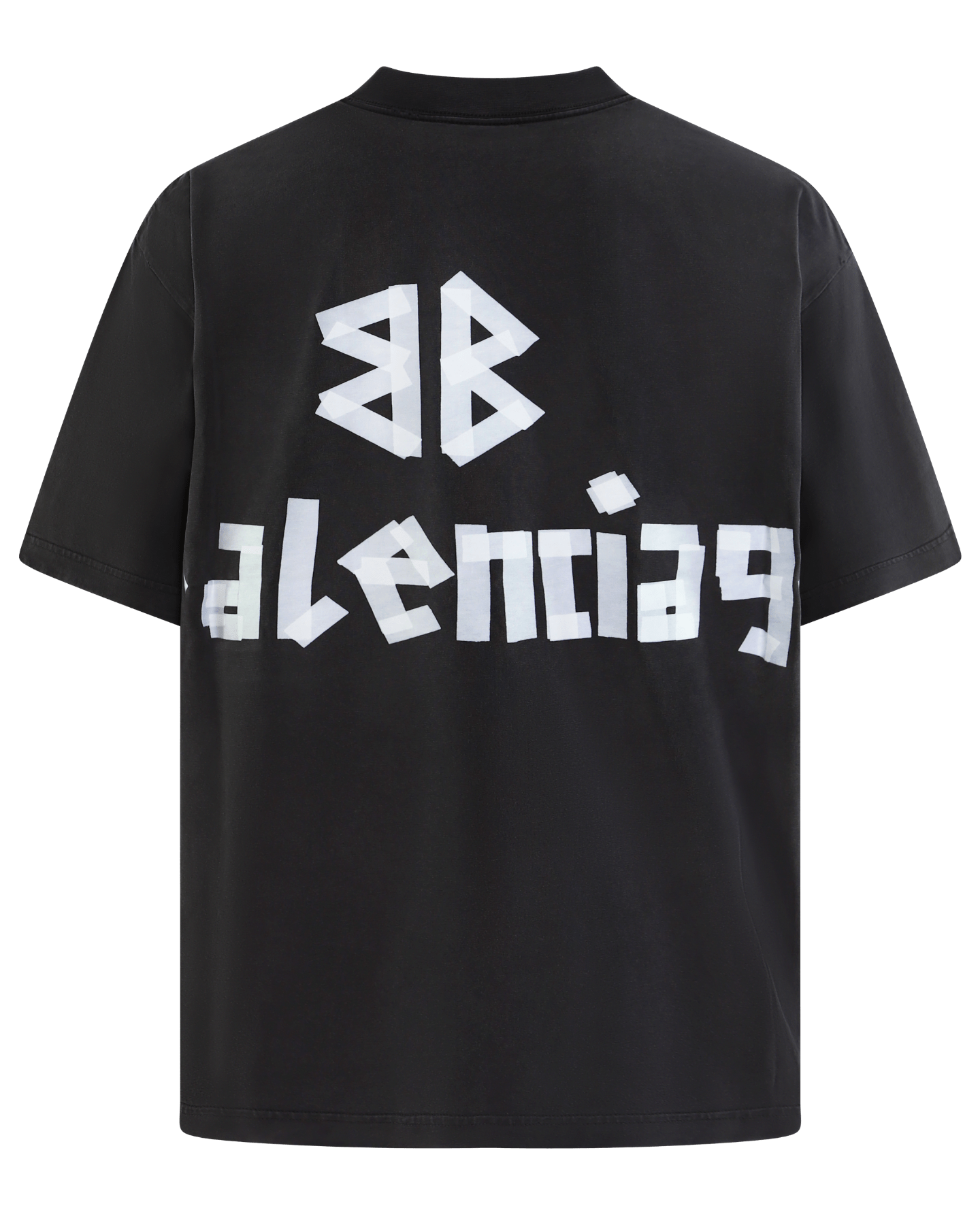 Balenciaga Heren Medium Fit T-Shirt Zwart - Eleganza.nl