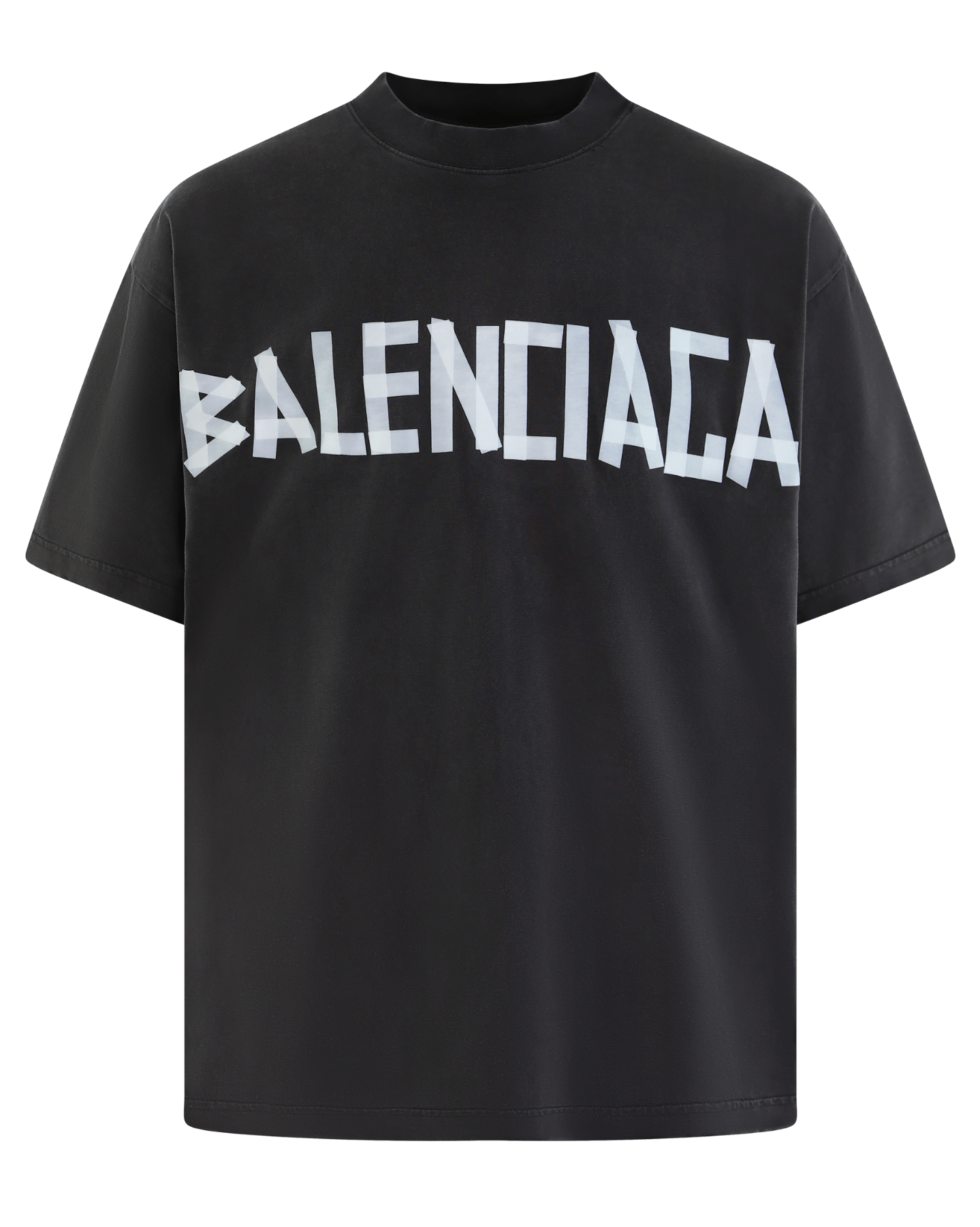 Balenciaga Heren Medium Fit T-Shirt Zwart - Eleganza.nl