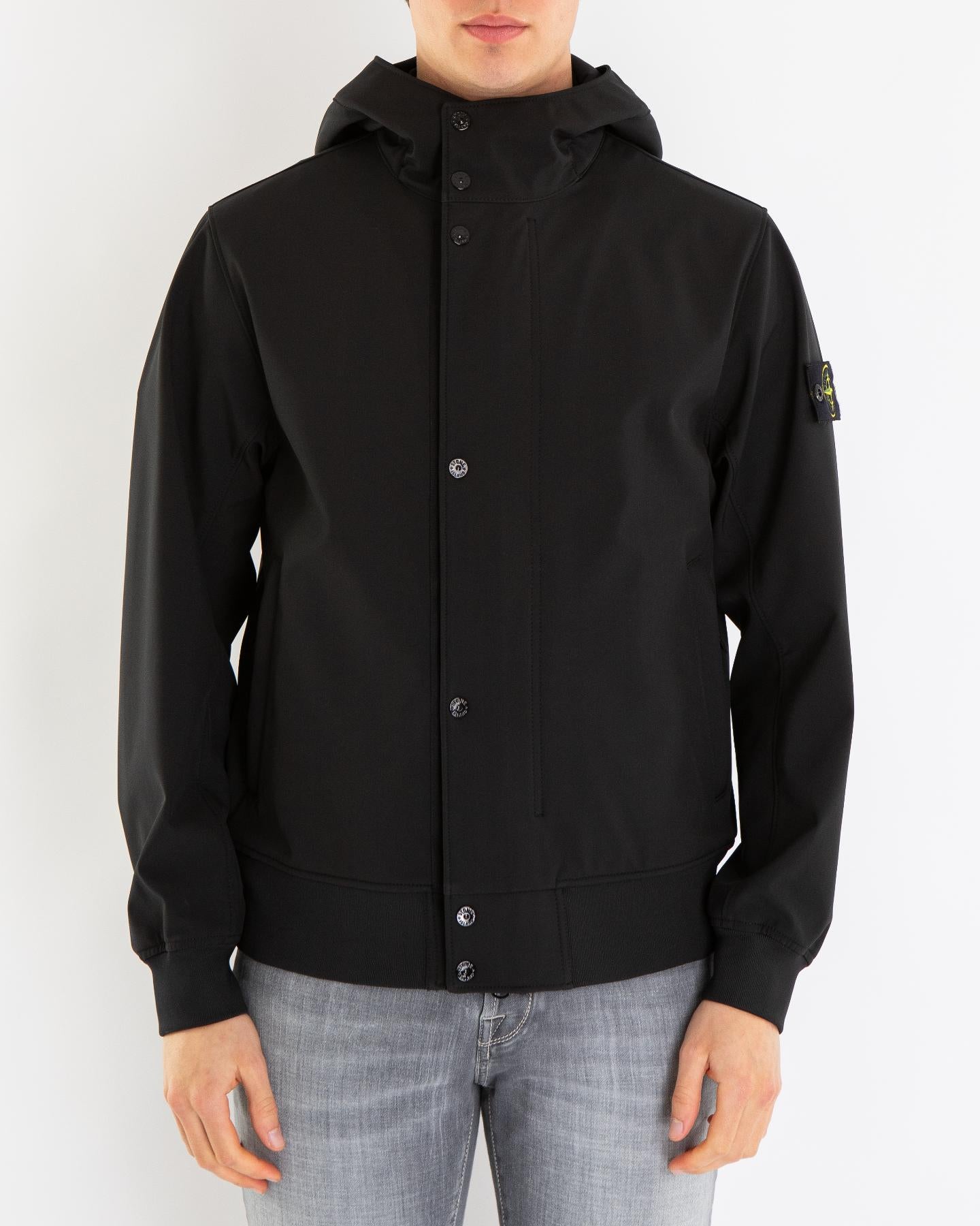 Heren Soft Shell-R Jacket Zwart