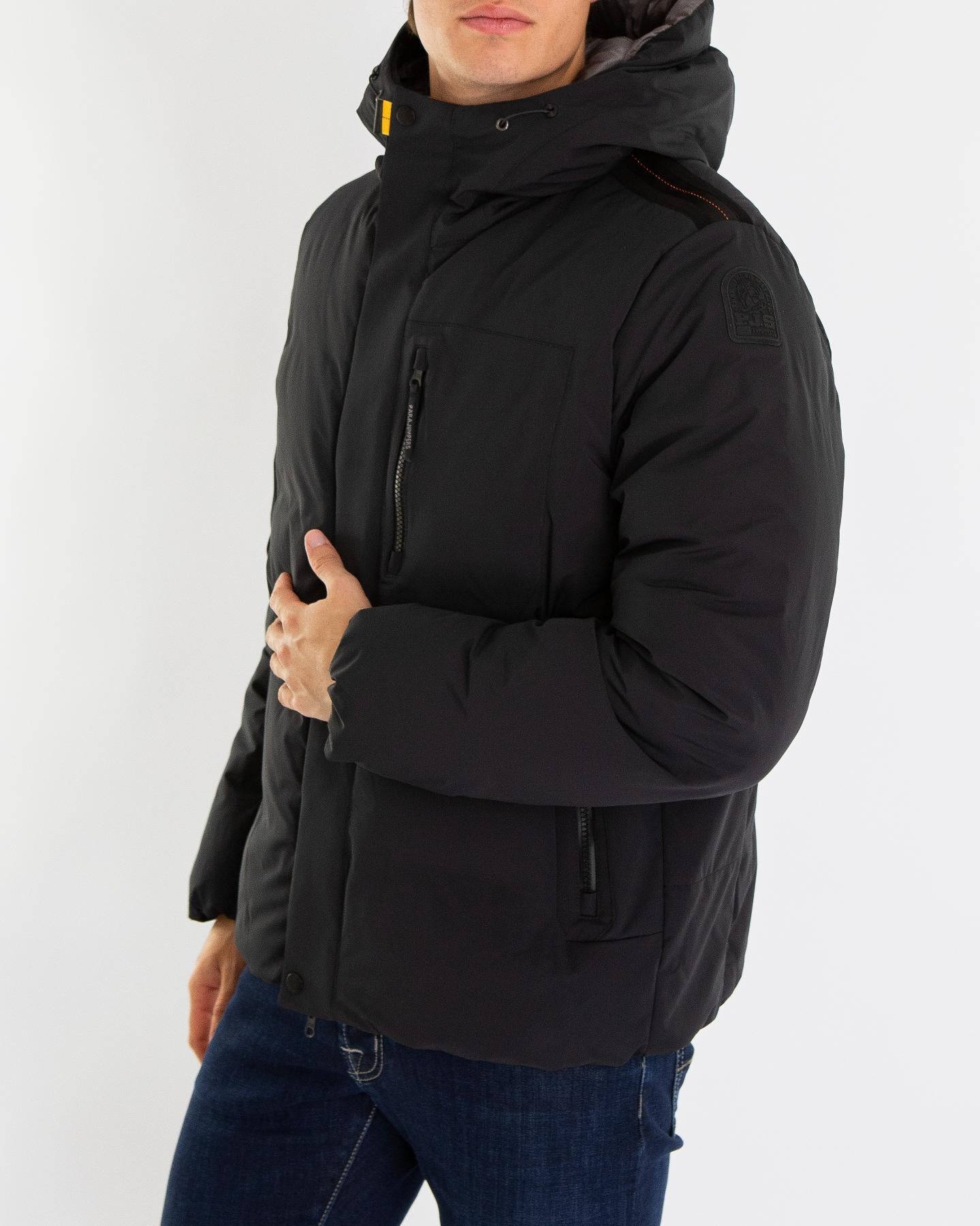 Heren Taiga Hooded Jacket Zwart