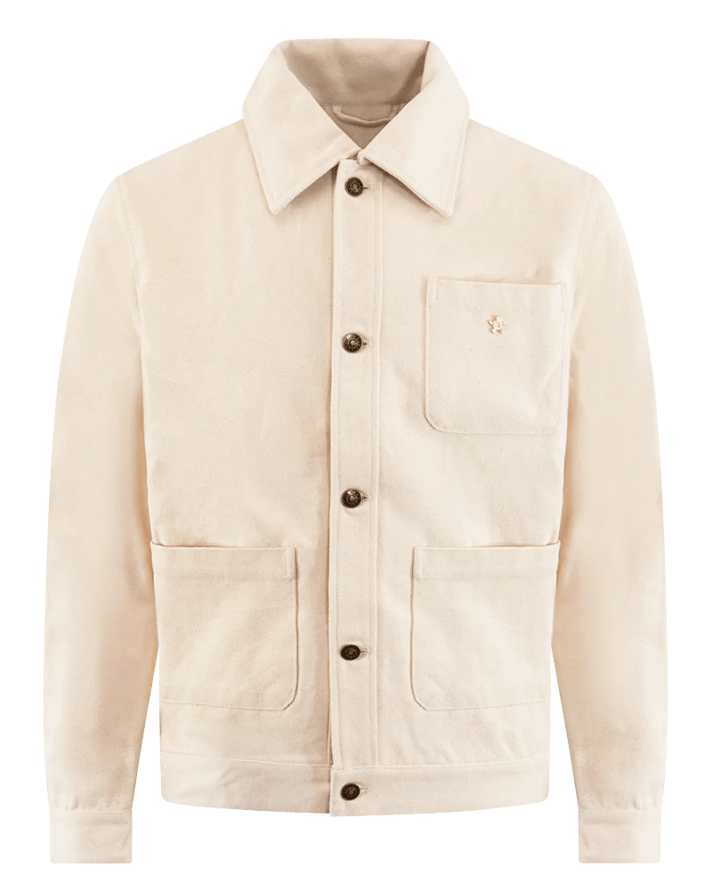 Bram's Fruit Heren Fitted Heavy Canvas Jacket - Eleganza.nl