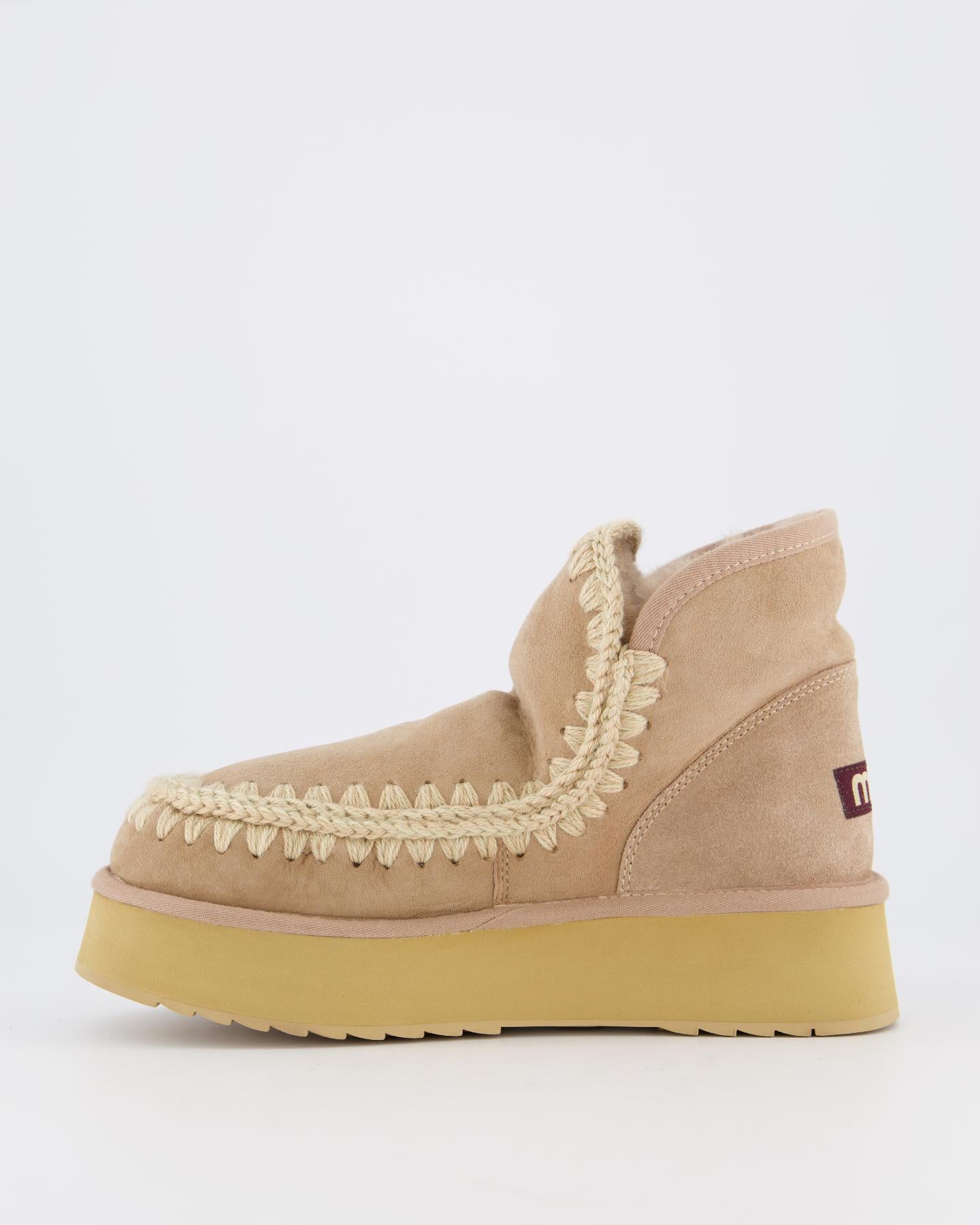 Dames Mini Eskimo Platform Camel