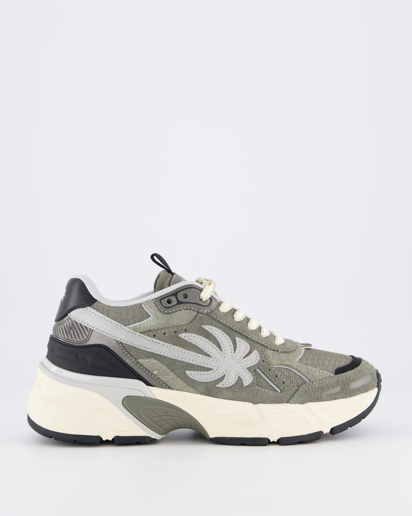 Heren Pa 4 Sneakers Olive Grey