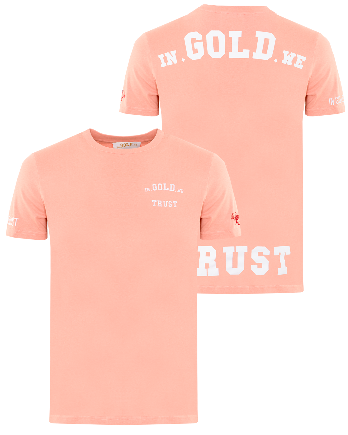 In gold we trust dames t shirt hot sale